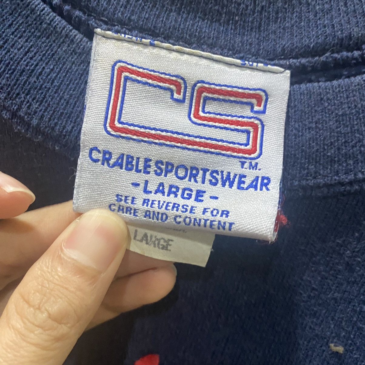 Vintage Cleveland Indians Vintage Embroidered Crewneck Sweatshirts Size US L / EU 52-54 / 3 - 9 Thumbnail
