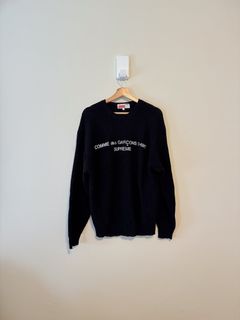 Comme Des Garcons Supreme Cdg Shirt Sweater | Grailed