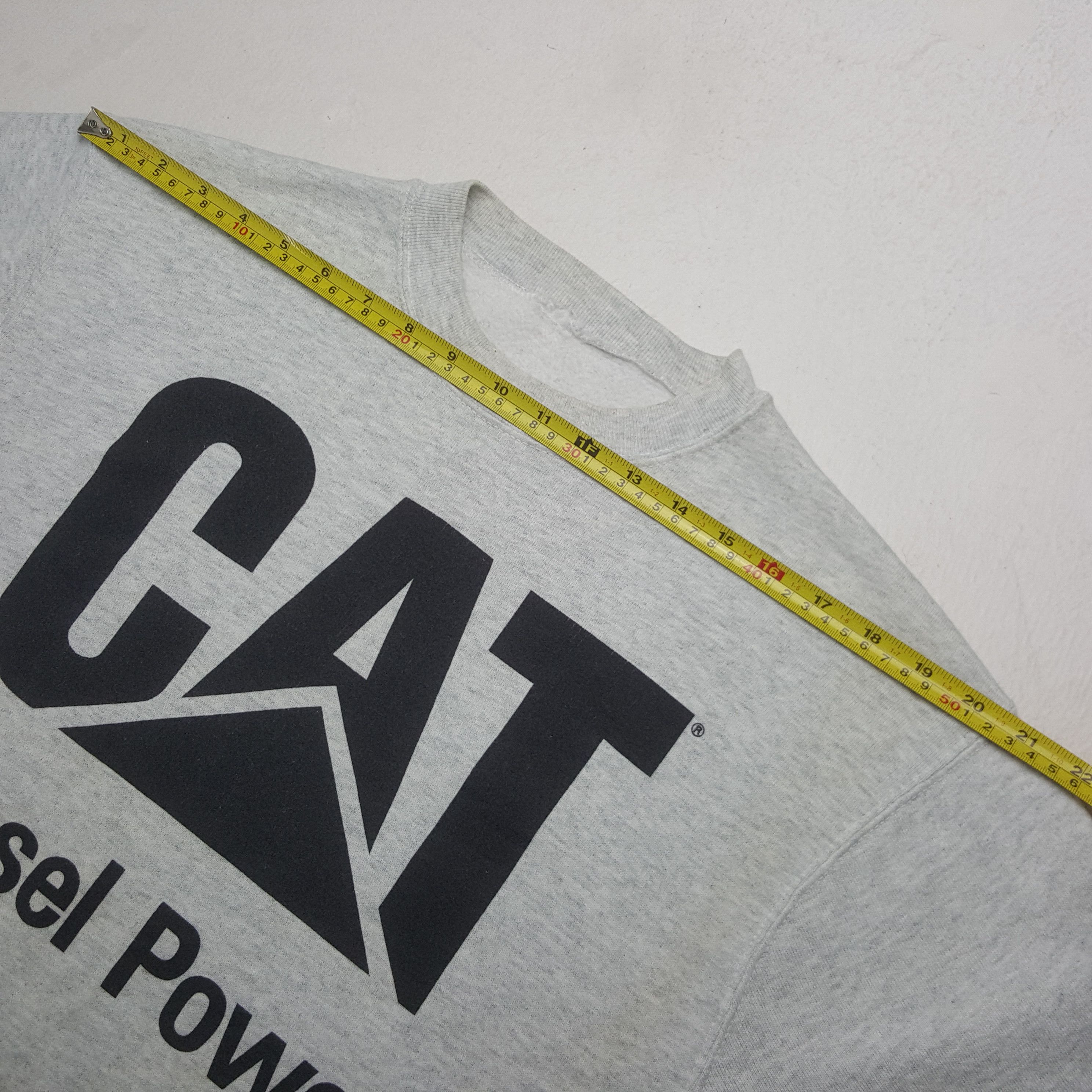Other Vintage Cat Diesel Power Big Logo Sweatshirt Size US M / EU 48-50 / 2 - 5 Thumbnail