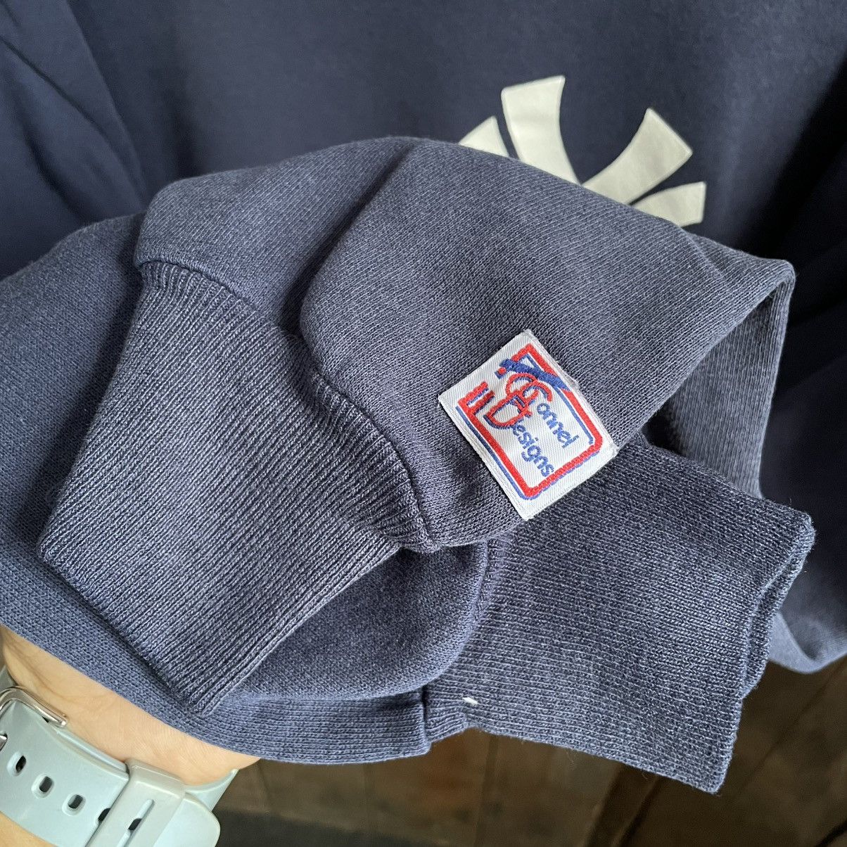 Vintage Vintage 90’s NY Crewneck Sweatshirt Size US L / EU 52-54 / 3 - 3 Thumbnail
