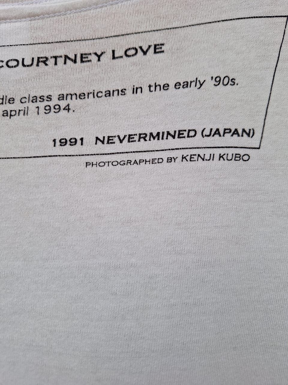 Band Tees 🔥RARE🔥 Vintage Kurt Cobain Courtney 90s Love by kenji kubo Size US S / EU 44-46 / 1 - 7 Thumbnail