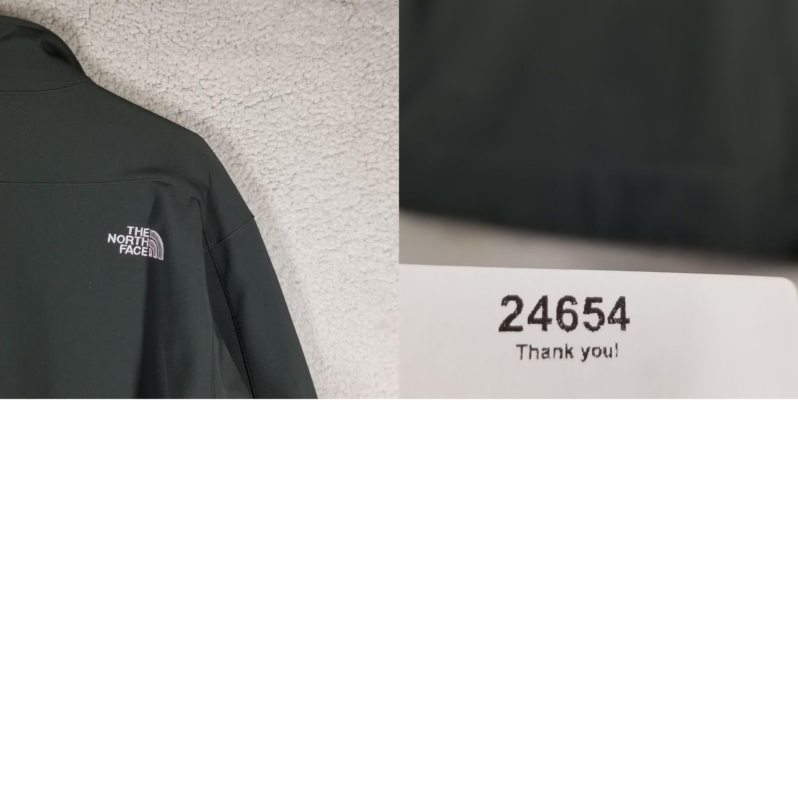 The North Face The North Face Apex Jacket Mens XL Dark Gray Softshell Full Zip Lined Pockets Wind-Resistant Size US XL / EU 56 / 4 - 9 Thumbnail