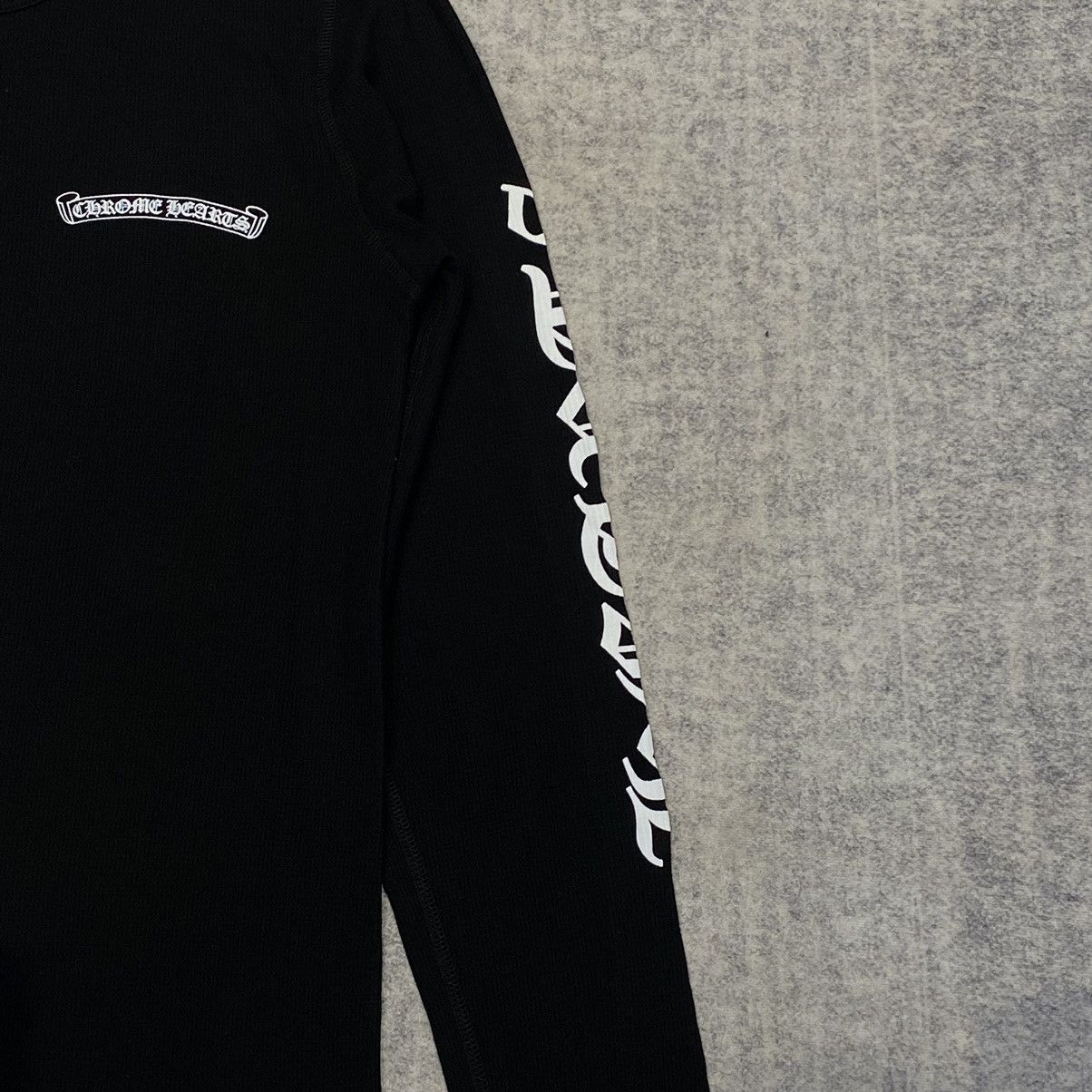Chrome Hearts Chrome Hearts Scroll Thermal long t-shirt black Size M / US 6-8 / IT 42-44 - 5 Thumbnail