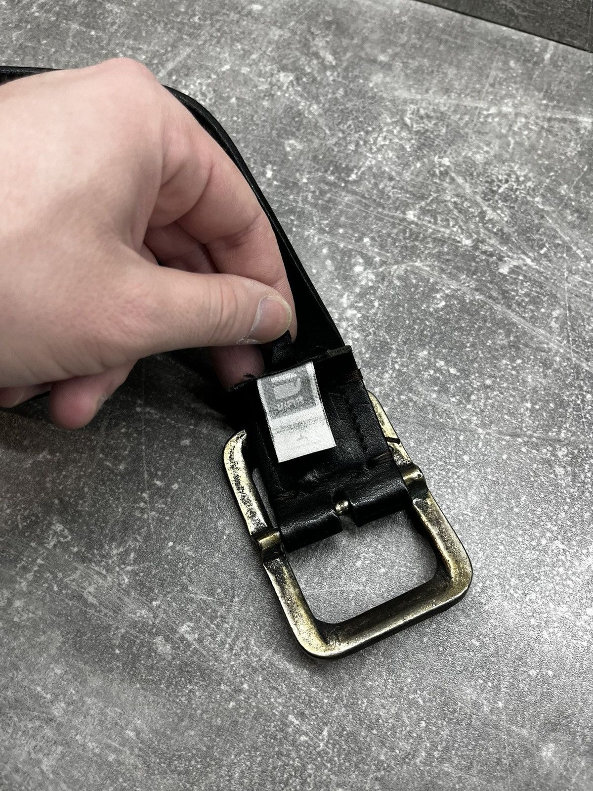 G-Star × Leather G star leather belt vintage Size ONE SIZE - 6 Thumbnail