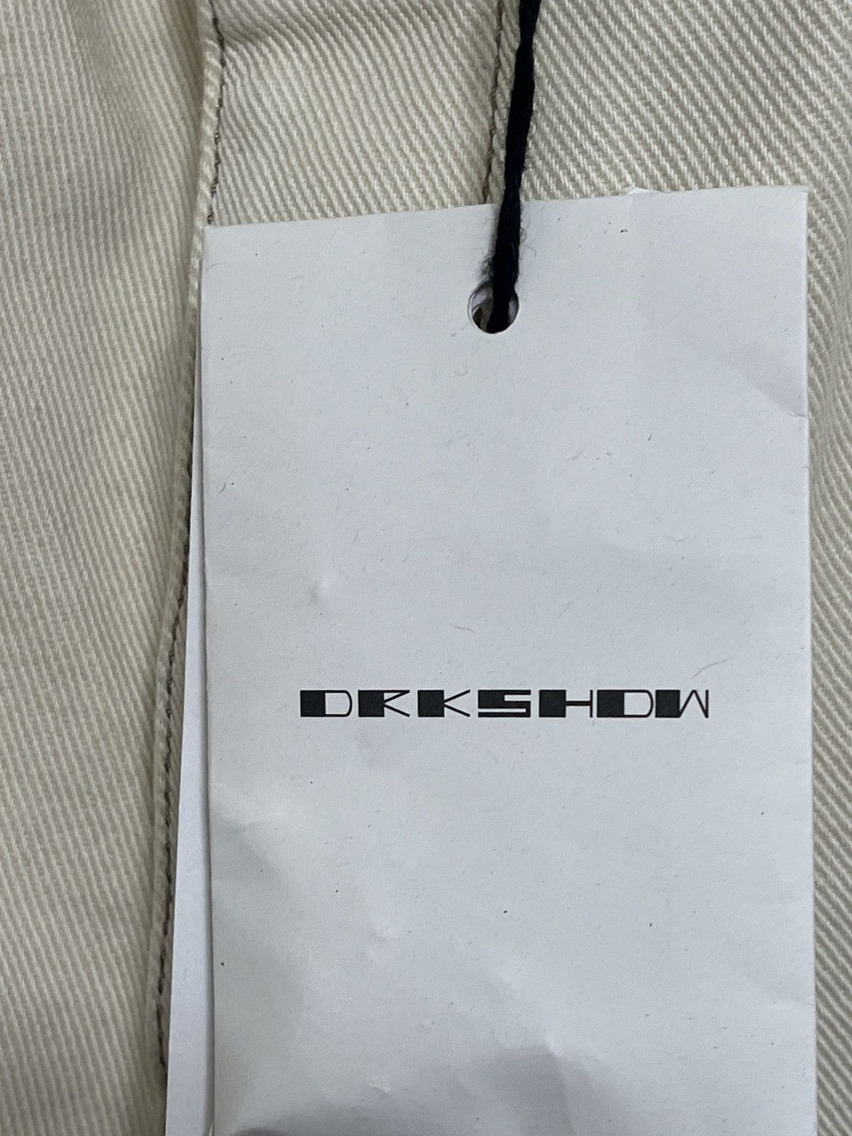 Rick Owens Drkshdw Rick Owens DarkShadow Collapse Cut Cropped Pant Sz 34 Size US 34 / EU 50 - 7 Thumbnail