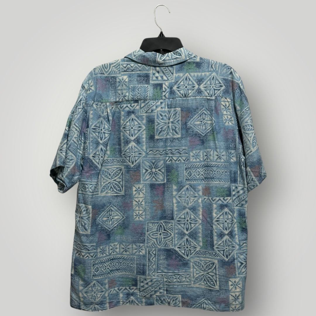 Batik Bay Batik Bay Men's Hawaiian Short Sleeve Silk Shirt Large Size US L / EU 52-54 / 3 - 2 Thumbnail
