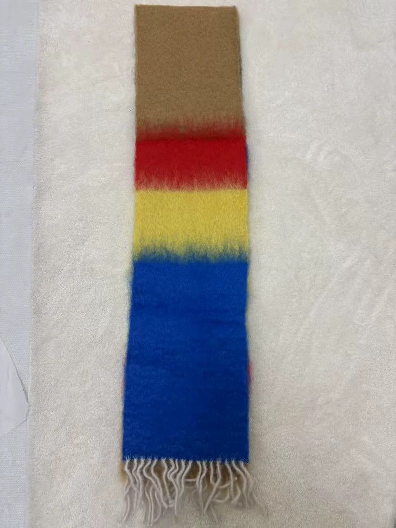 Loewe LOEWE size198*23cm Ma Ha Mao rainbow scarf Size ONE SIZE - 2 Thumbnail