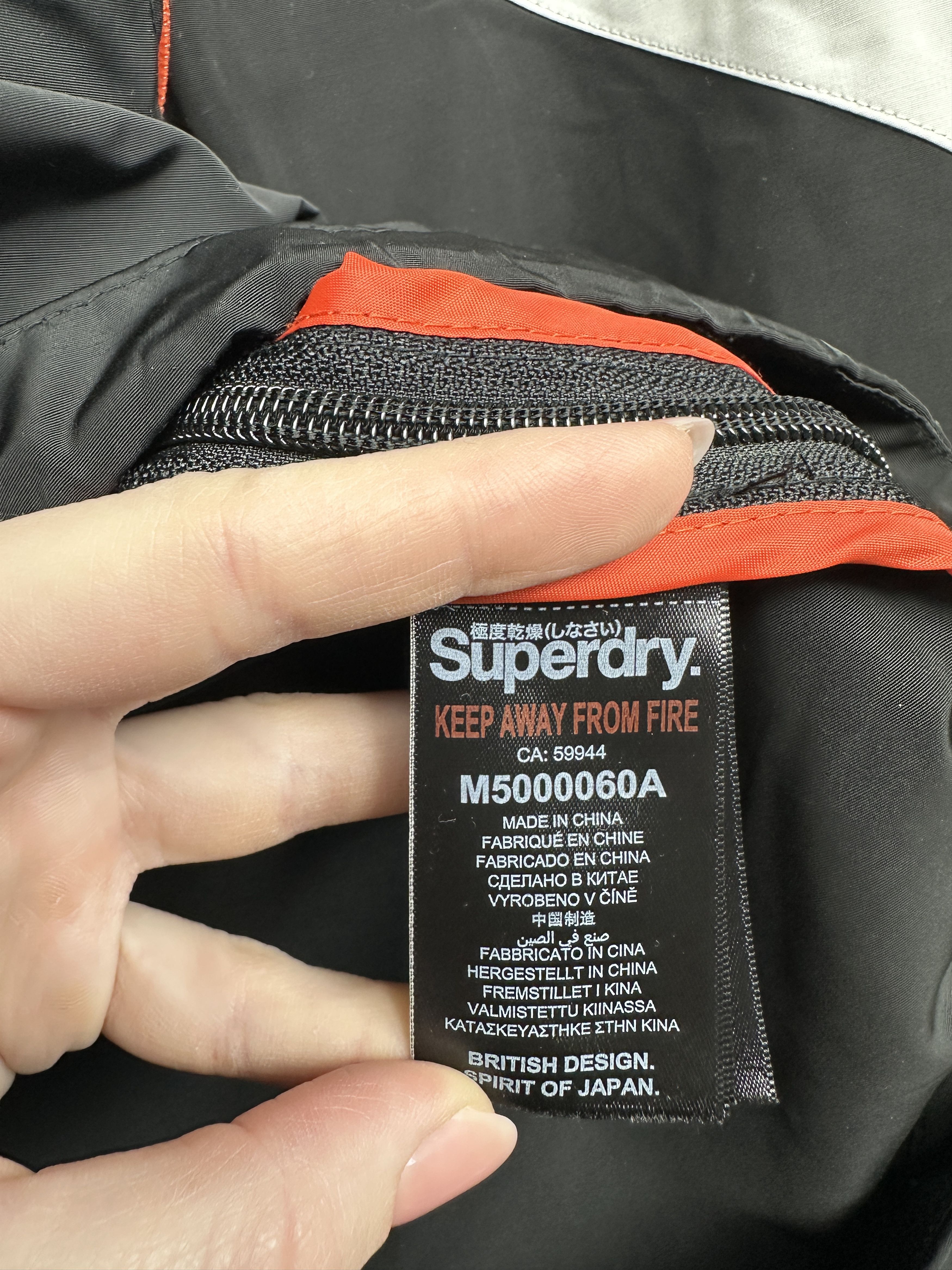 Superdry Superdry Mens Anorak Windbreaker Jacket Size US XXL / EU 58 / 5 - 4 Thumbnail