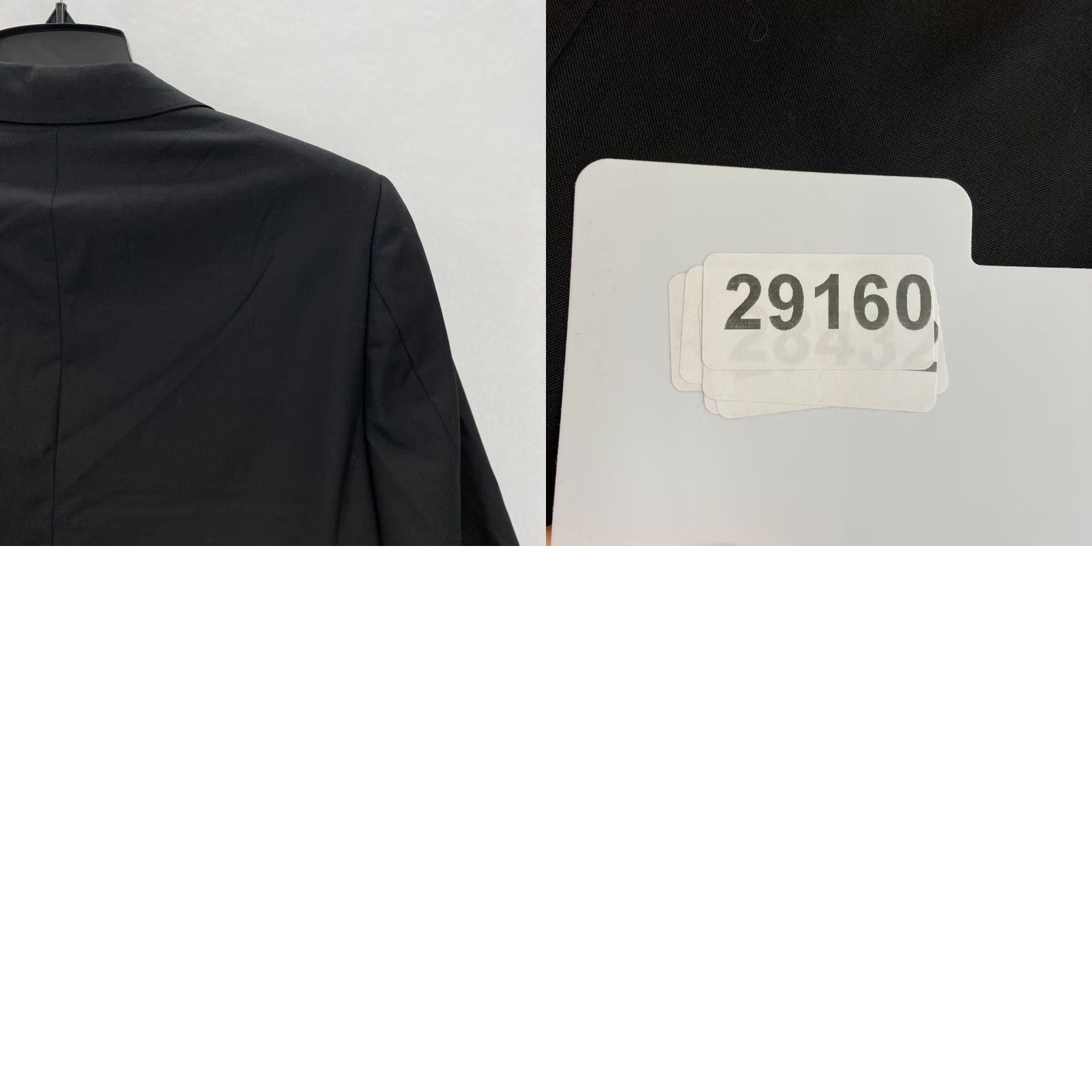 J.Crew J.CREW Ludlow Slim Fit Blazer Mens 36S Black Wool Loro Piana Vented Blazer Size 36R - 11 Thumbnail