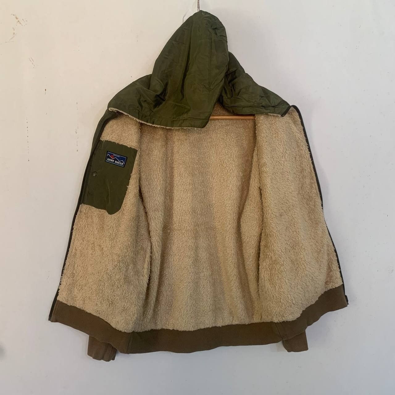 Designer Krif Mayer Reversible Bomber Jacket Hiking Sweater Medium Size US M / EU 48-50 / 2 - 5 Thumbnail