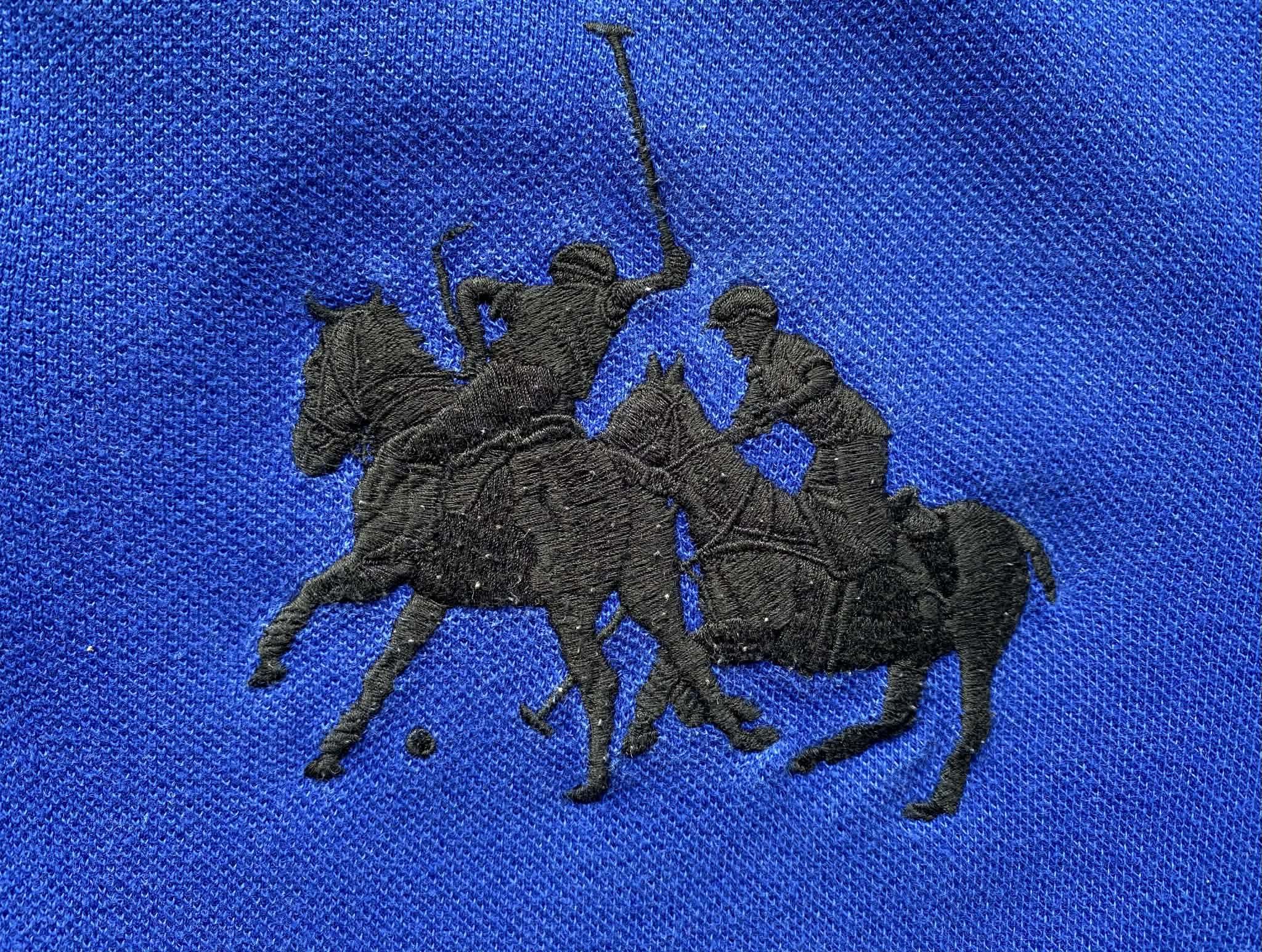 Polo Ralph Lauren Vintage Polo Ralph Lauren Blue Rugby Shirt Number 3 Size US XL / EU 56 / 4 - 5 Thumbnail