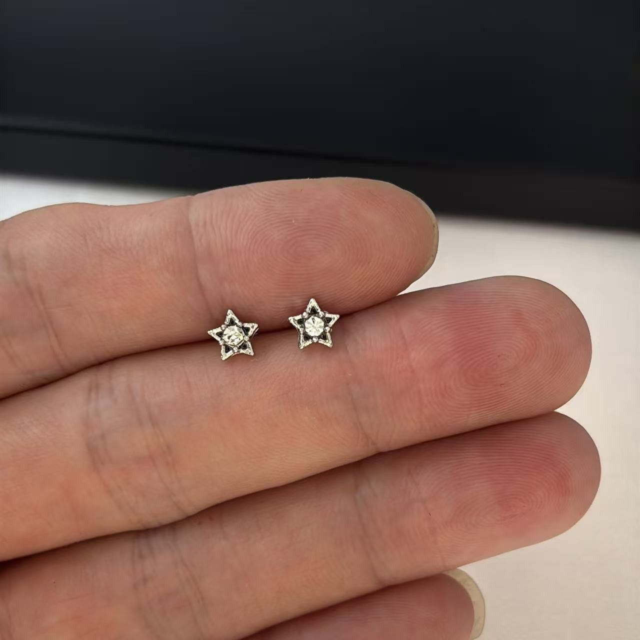 Other 6mm Small Mini CZ Star Stud Earrings for Men Women Size ONE SIZE - 5 Thumbnail