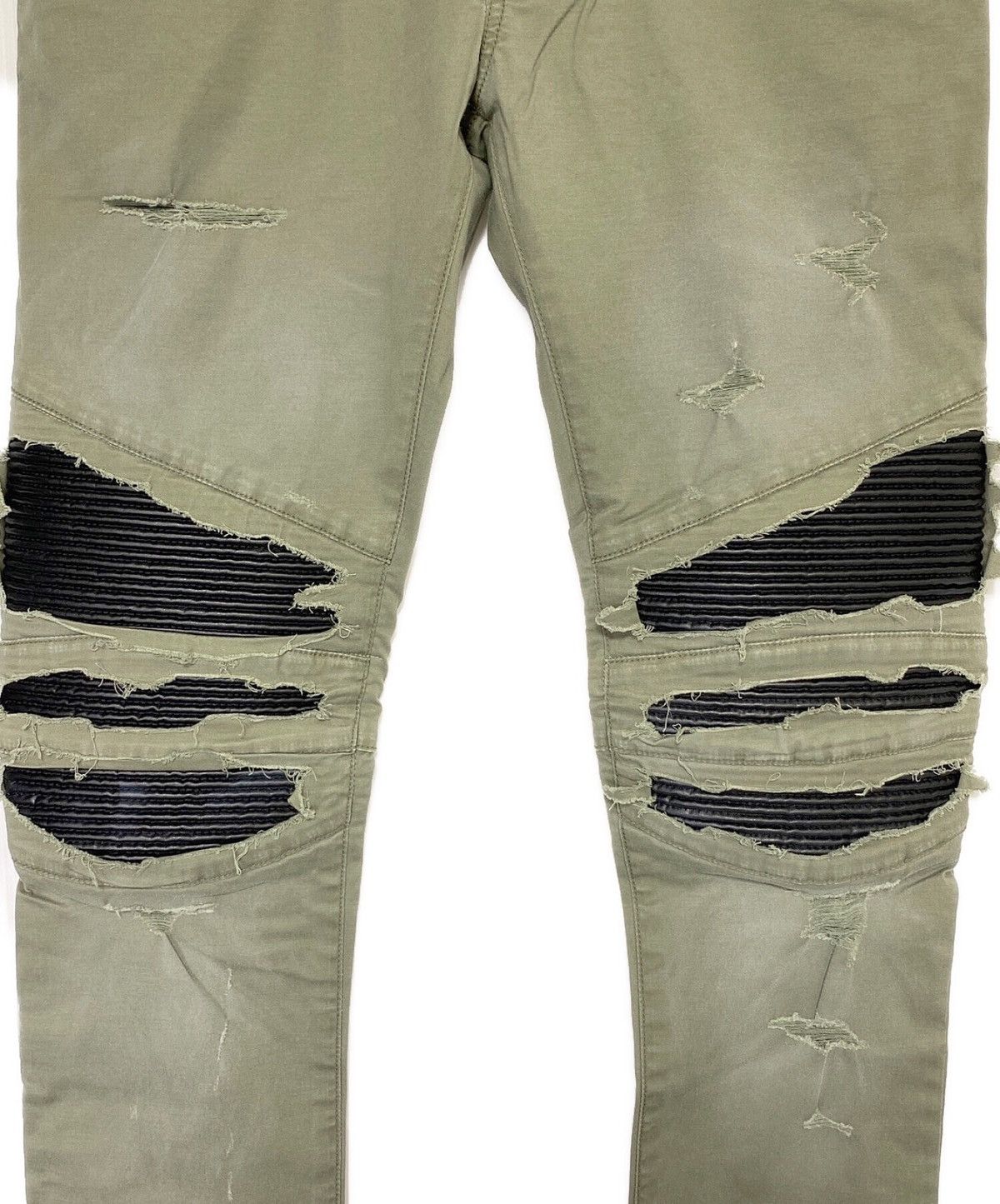 Balmain Balmain x Pierre Balmain Biker Distressed Denim Size US 34 / EU 50 - 9 Thumbnail