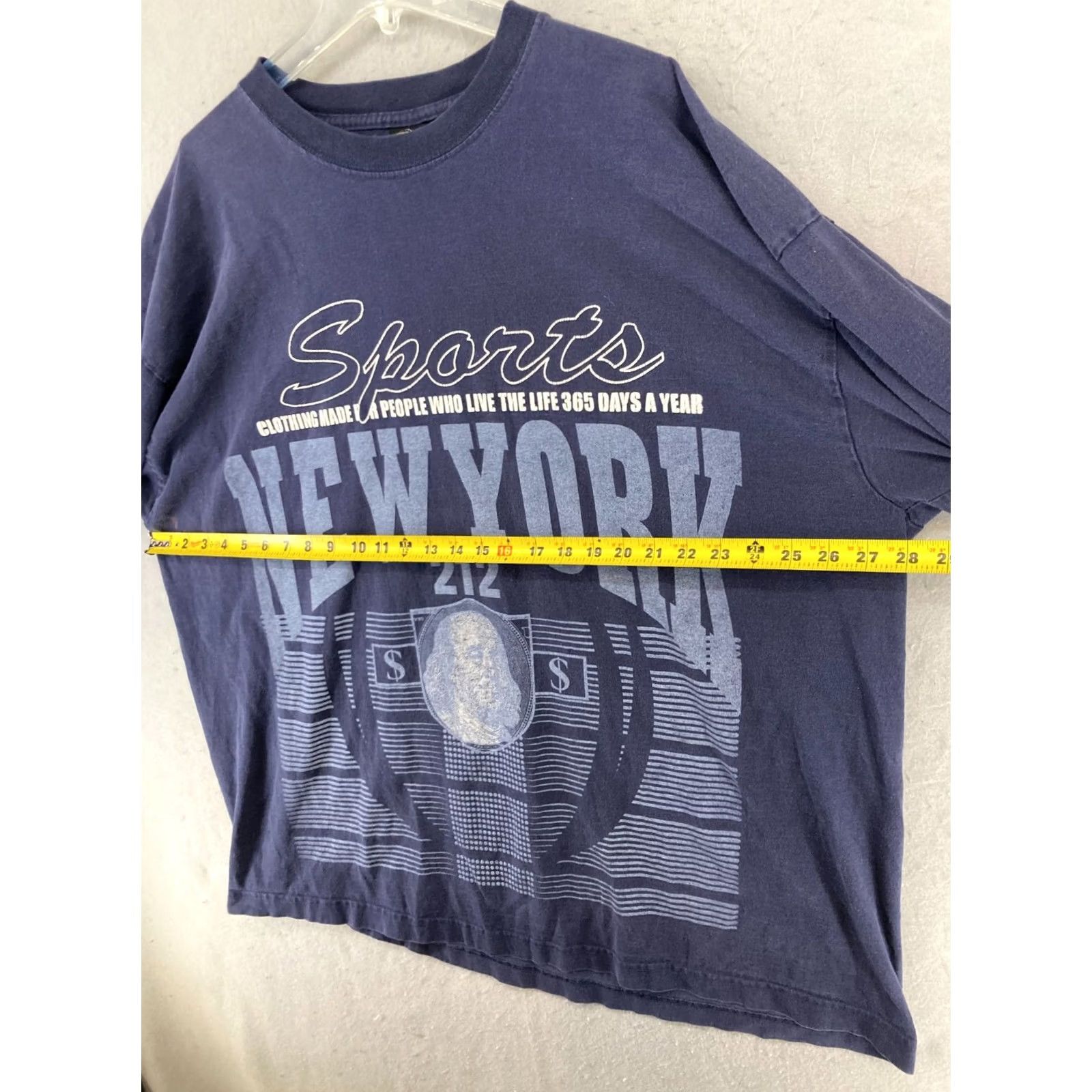 Vintage 365 Sports TShirt Shirts 3XL Blue Mens Jersey Cotton Short Sleeve Crew Neck US MADE Sports 365 Sports Shirt Mens 3XL Blue USA MADE Size US XXL / EU 58 / 5 - 2 Thumbnail