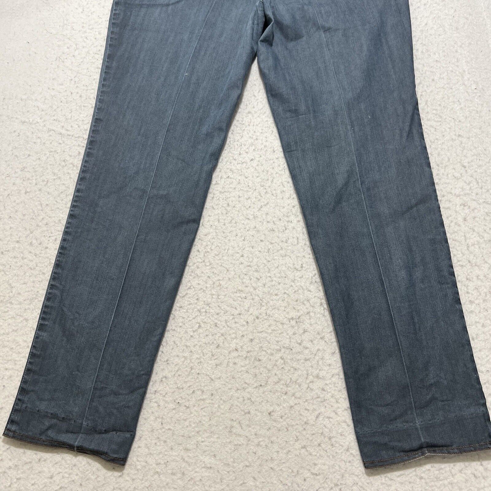 Other St. John 6 Denim Straight Leg Mid Rise Navy Blue Jeans Size 28" / US 6 / IT 42 - 7 Thumbnail