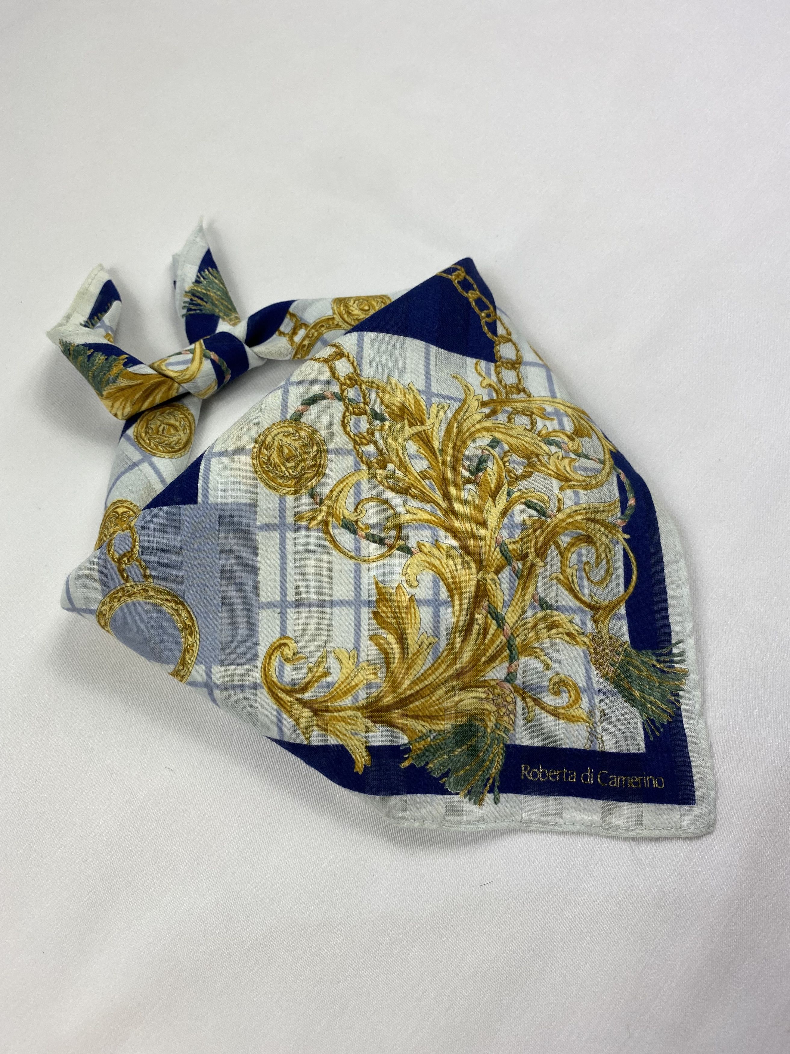 Roberta di Camerino × Vintage Roberta Di Camerino Handkerchief / Bandana / Neckerchief Size ONE SIZE - 2 Thumbnail