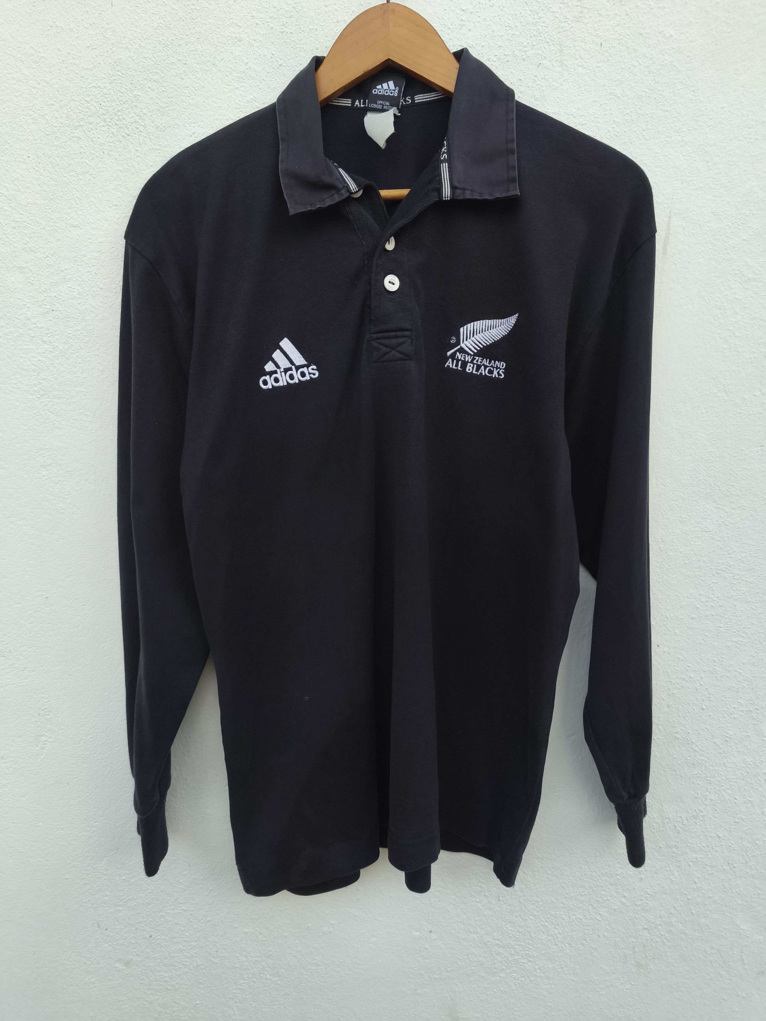 All Blacks Adidas X All Blacks Polo Rugby shirt Size US L / EU 52-54 / 3 - 2 Thumbnail