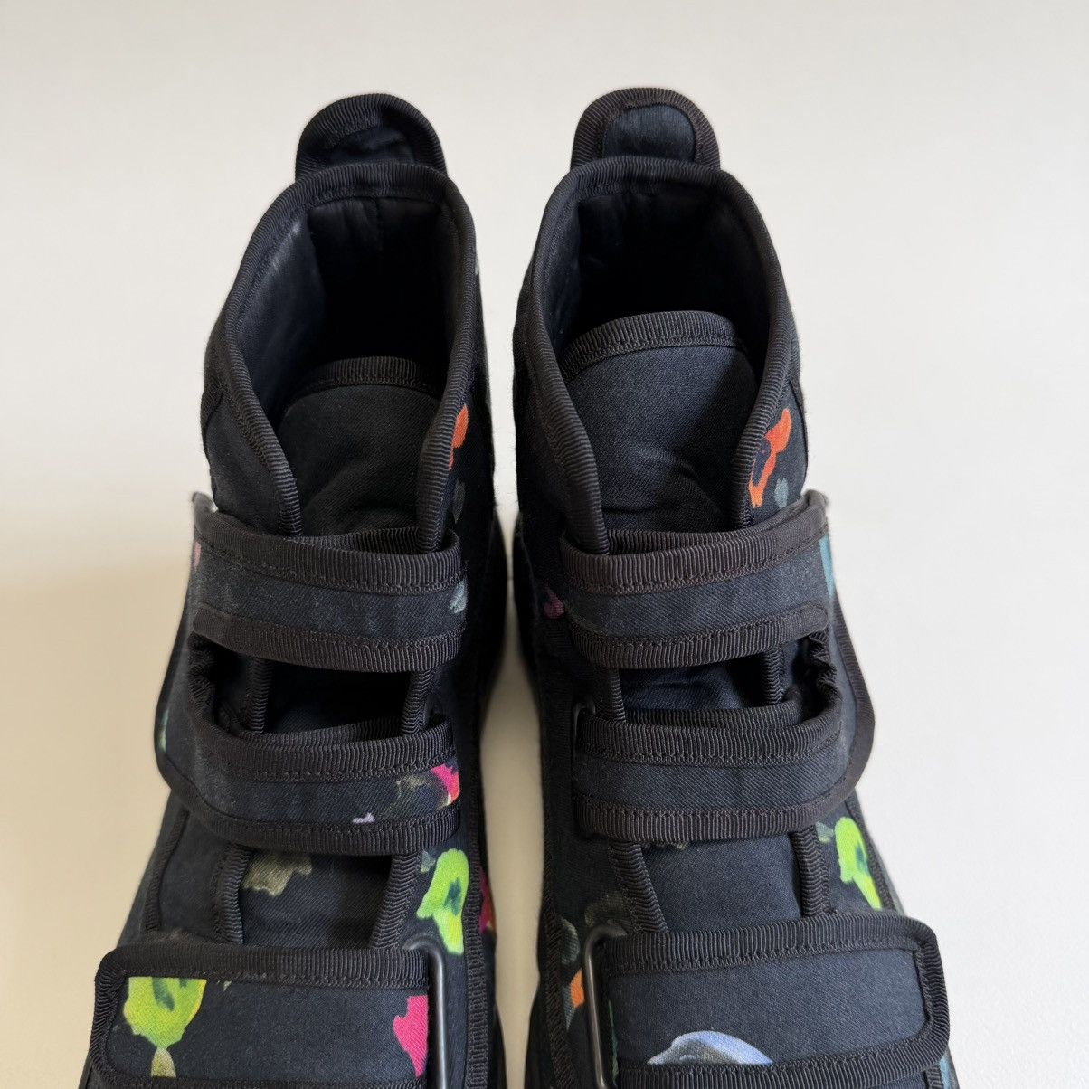 Raf Simons S/S 13 Floral Print Canvas Velcro Sneakers Size US 9 / EU 42 - 7 Thumbnail