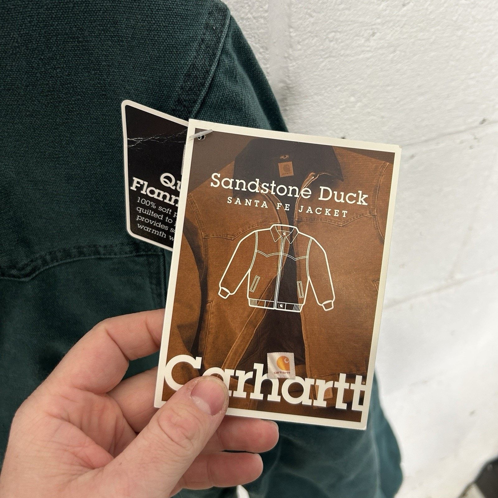 Carhartt Vintage Carhartt Santa Fe Jacket “Hunter Green” J14 HTG Size US L / EU 52-54 / 3 - 11 Thumbnail