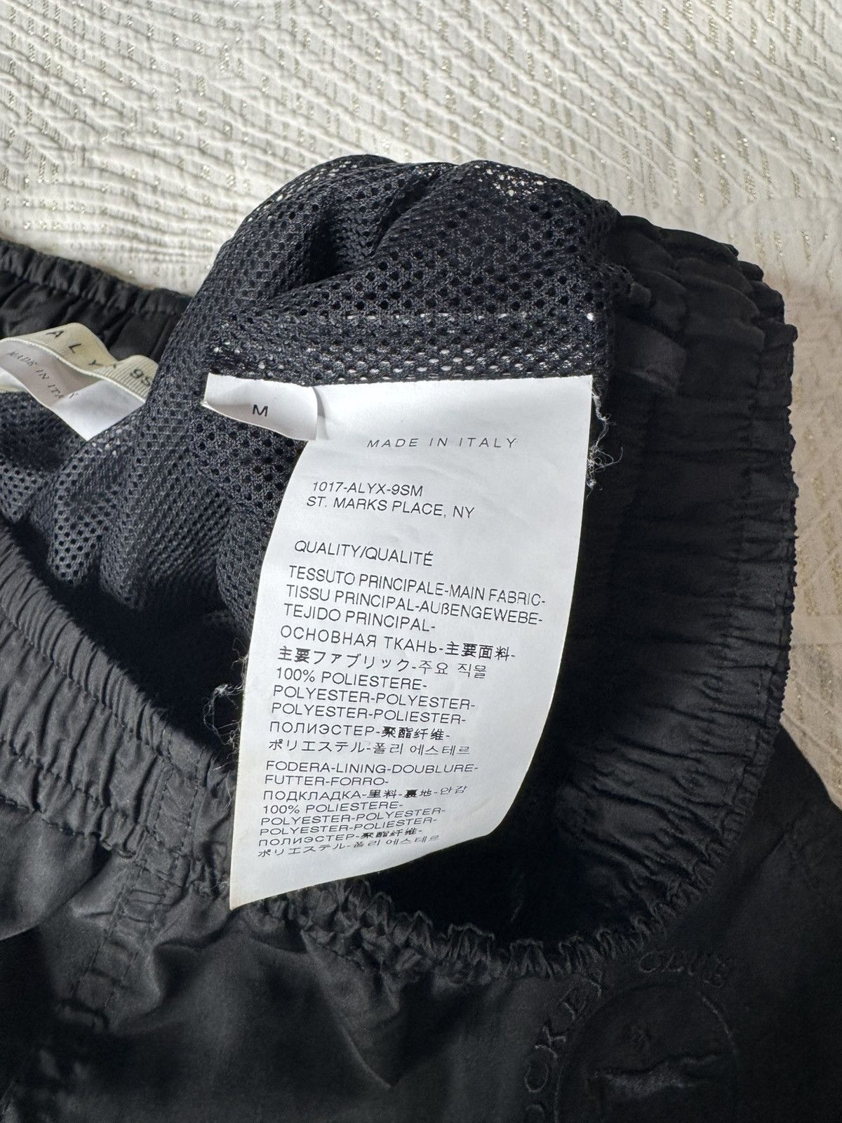 1017 ALYX 9SM 1017 ALYX 9SM Jockey Club Salinas Ibiza Shorts “Black” Size US 32 / EU 48 - 5 Thumbnail