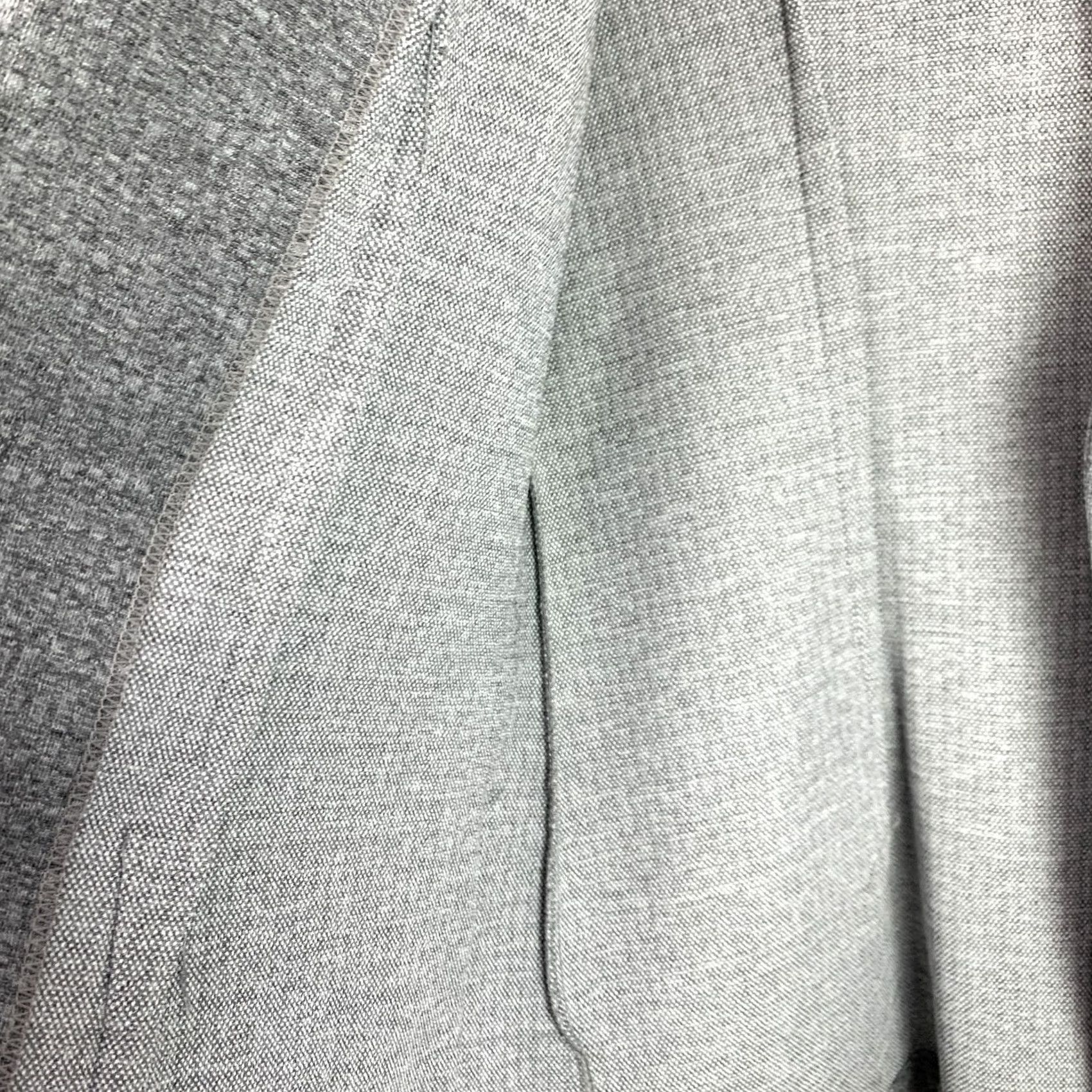 Vintage Vintage Gray Polyester Blazer Skirt Set 15/16 Unbranded Women Outfit/Set 100% Polyester Blazer Skirt Belt Long Sleeve V-Neck Size 36" / US 14 / IT 50 - 6 Thumbnail