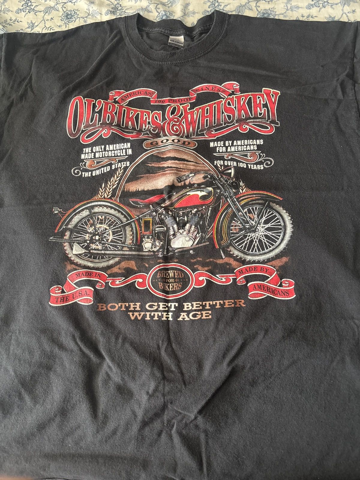 Other Ol’Bikes & Whiskey Tee Size US XL / EU 56 / 4 - 1 Preview