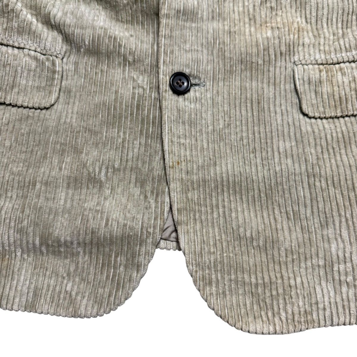 Comme des Garcons Homme Vintage 80s Comme Des Garcons Homme Corduroy Casual Jacket Size US S / EU 44-46 / 1 - 11 Thumbnail