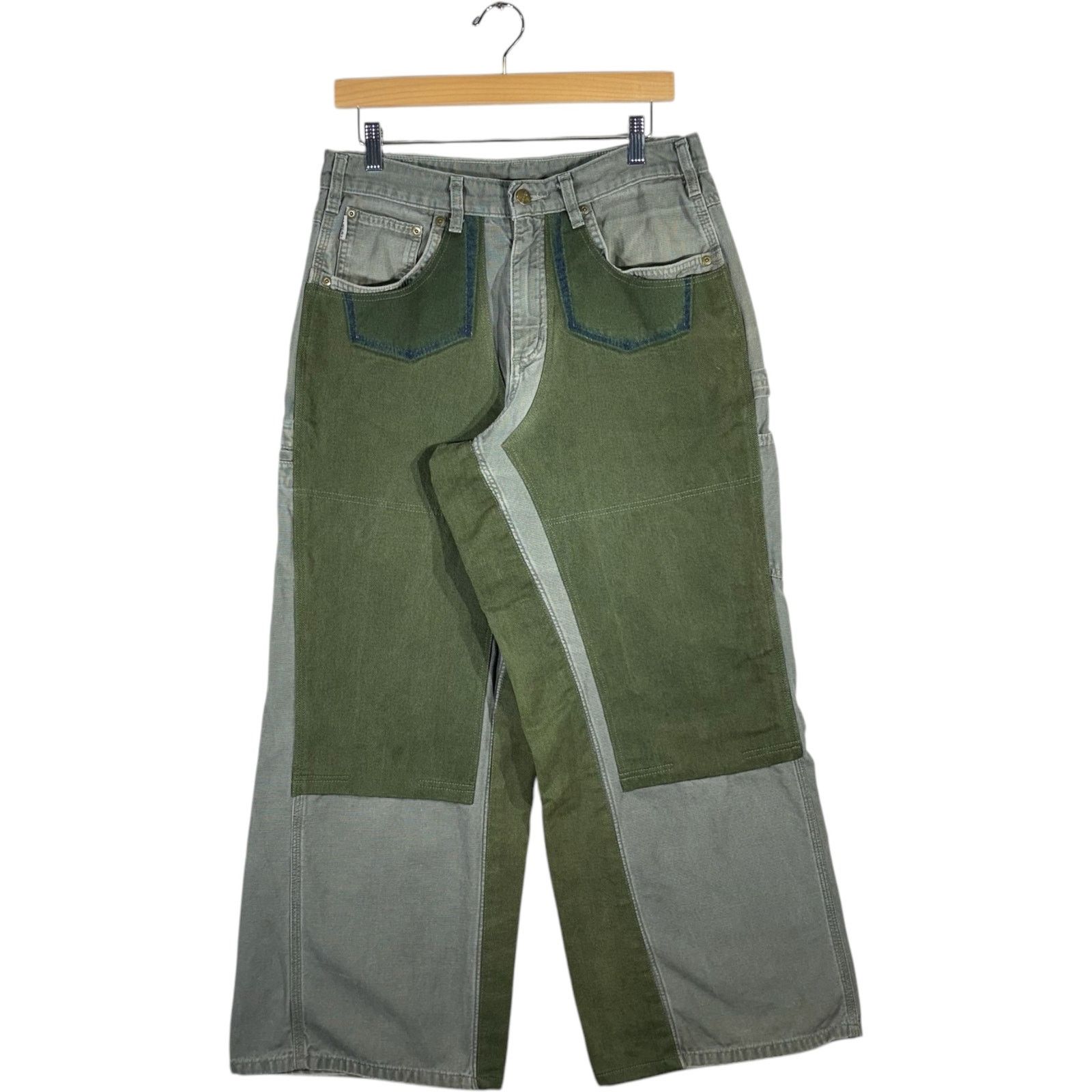 Carhartt Vintage Carhartt Double Knee Carpenter Pants 32x29 Size US 32 / EU 48 - 1 Thumbnail