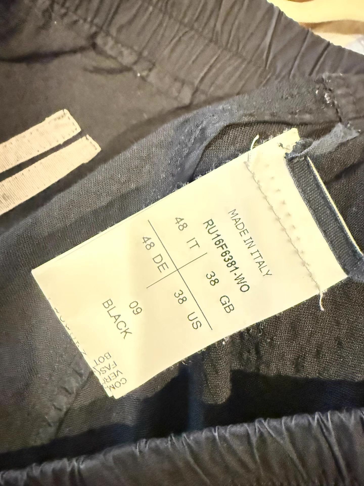 Rick Owens Rick Owens Main Line Cropped Trousers Ｑ20 Size US 36 / EU 52 - 5 Thumbnail