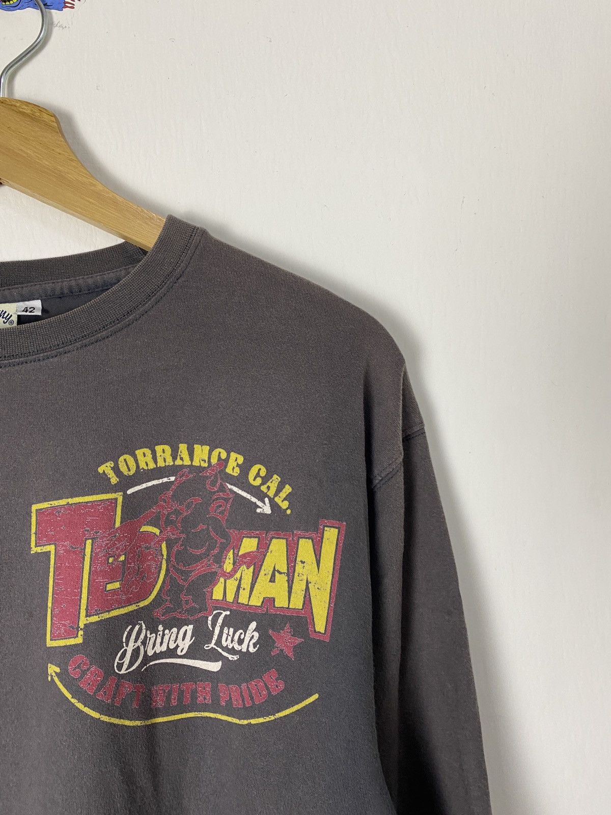 Japanese Brand × Tedman × Toyo Enterprises Vintage Faded Tedman Company Devil Tee Size US L / EU 52-54 / 3 - 7 Thumbnail