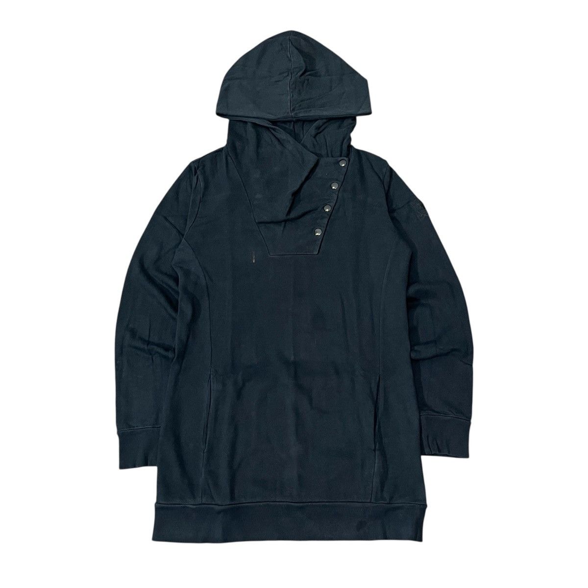 Japanese Brand 2000s DOHC - Asymmetrical Button Hoodie Size US M / EU 48-50 / 2 - 3 Thumbnail