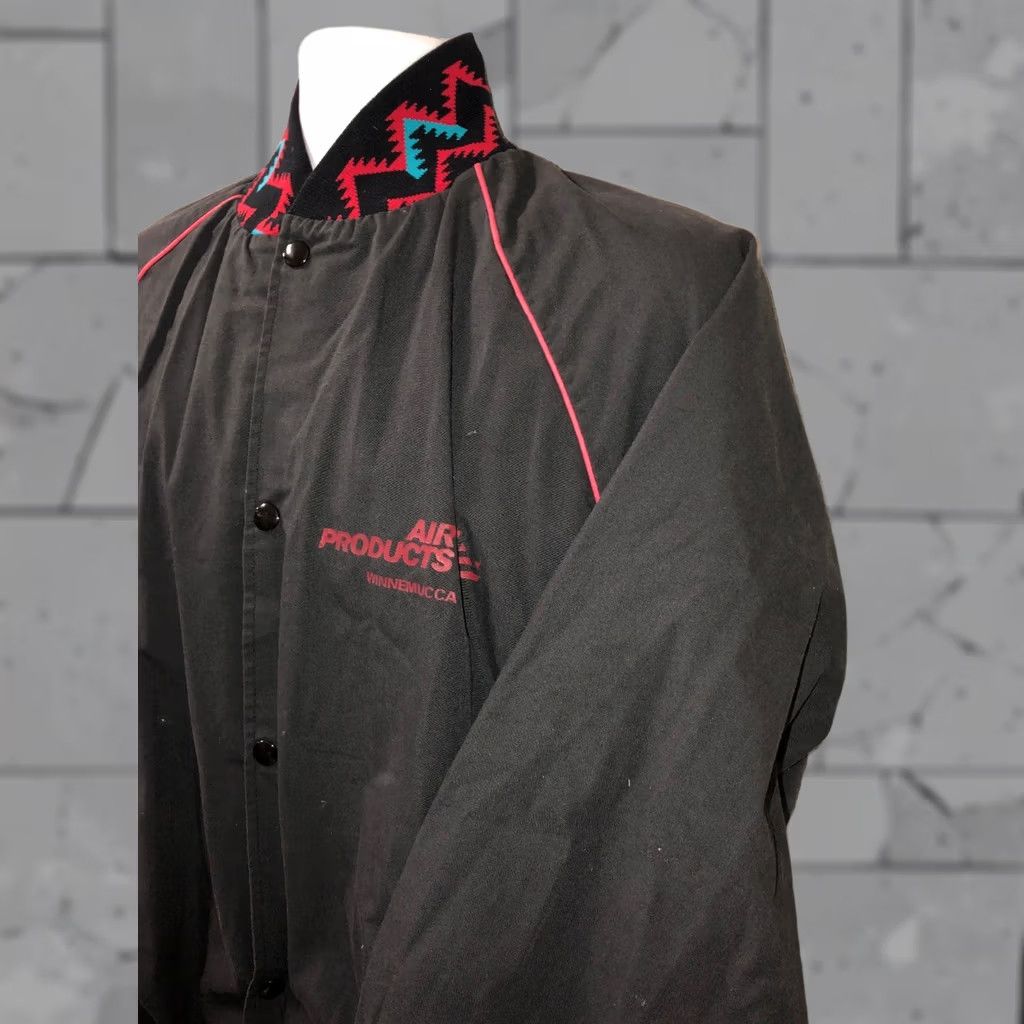 Vintage VINTAGE Westark USA Black Snap Button Jacket Mens XL Size US XL / EU 56 / 4 - 1 Thumbnail