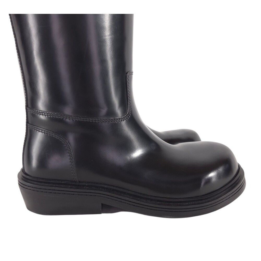Bottega Veneta Bottega Veneta Lug Leather Knee High Boots US 9 EU 39 Women Size US 9 / IT 39 - 5 Thumbnail