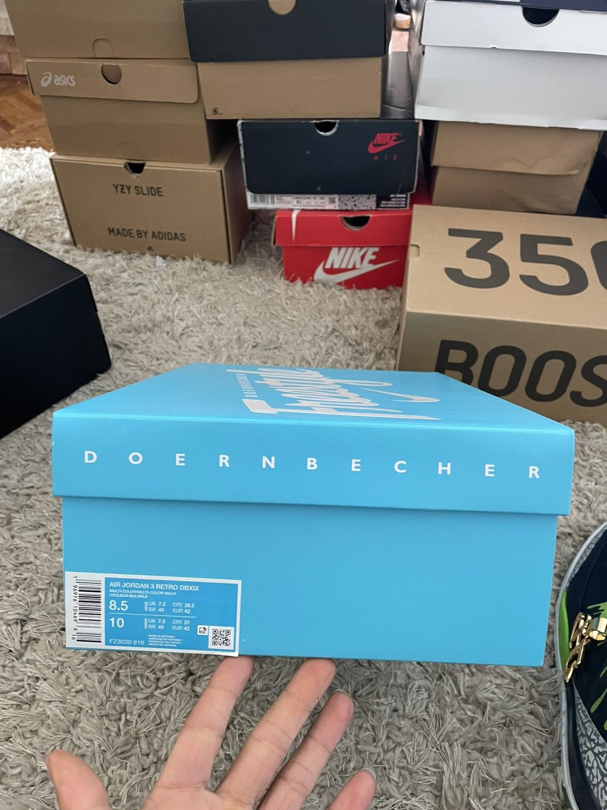 Jordan Brand Jordan 3 Doernbecher Size US 8.5 / EU 41-42 - 10 Thumbnail