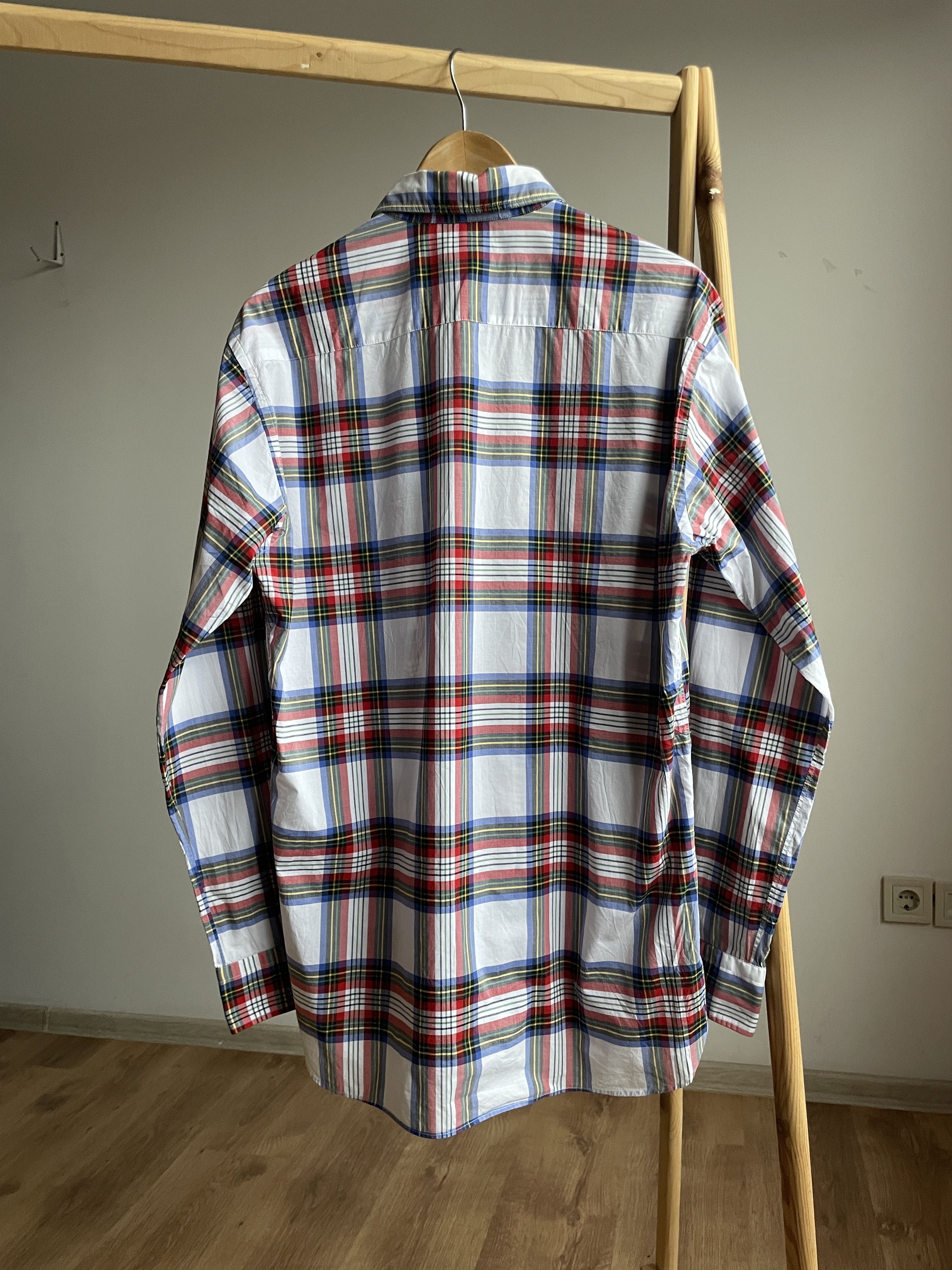 Suitsupply Suitsupply Cambridge Checkered Cotton Dress Shirt Size 42 Size 42R - 2 Thumbnail
