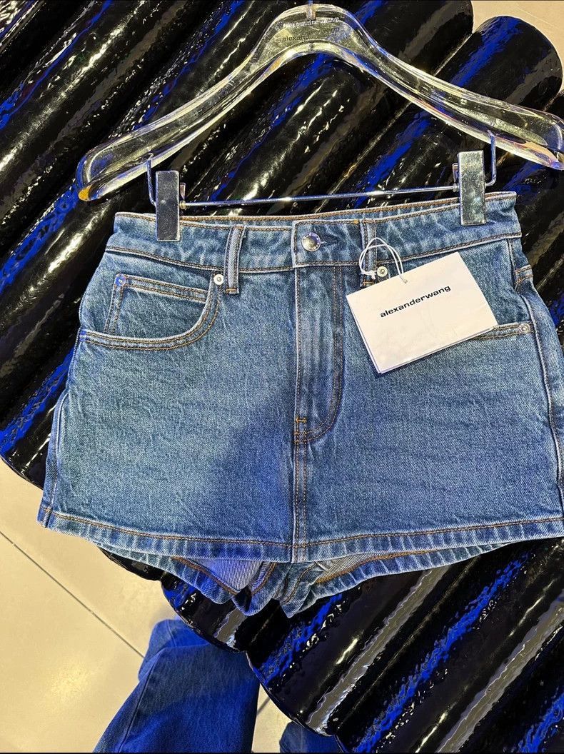 Alexander Wang Alexander Wang Women's Denim Shorts- Size 24" / US 00 / IT 34 - 1 Thumbnail