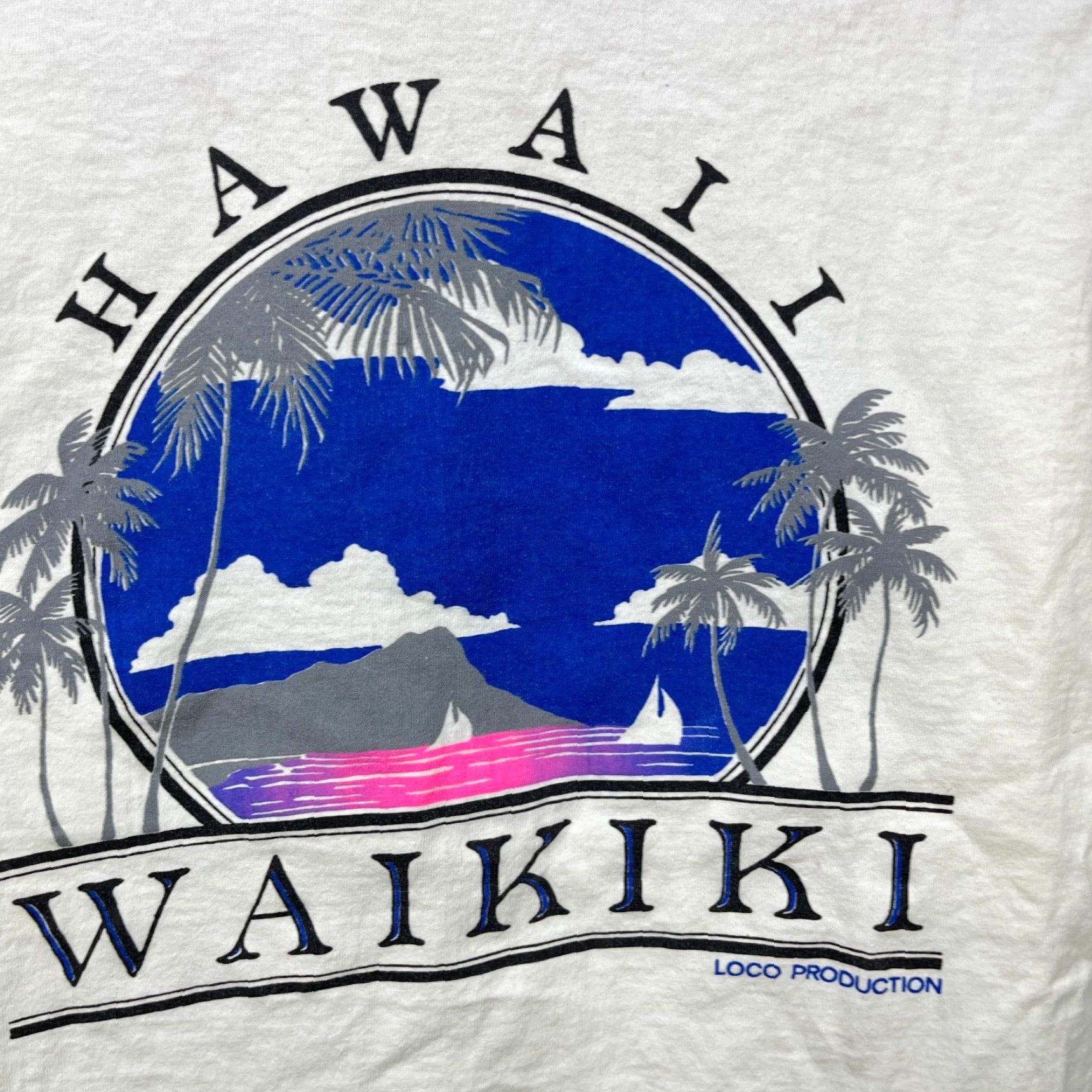 Vintage Vintage 90s Hawaii Waikiki White T-Shirt Medium Souvenir User: Vintage 90s Hawaii Waikiki White T-Shirt Medium Souvenir Size US M / EU 48-50 / 2 - 3 Thumbnail