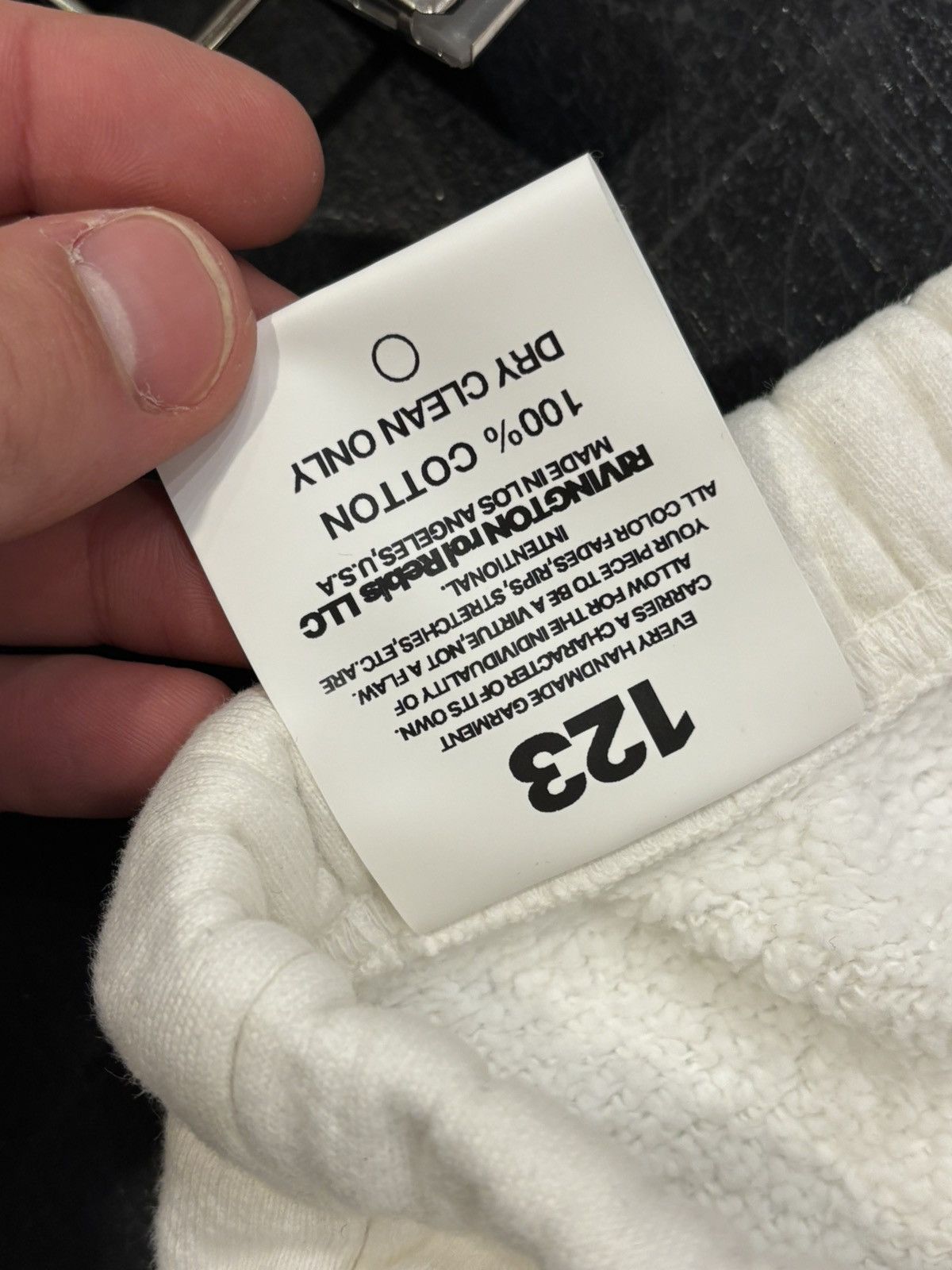 RRR-123 Rivington Roi Rebis Sweatpants - White Size US 32 / EU 48 - 5 Thumbnail