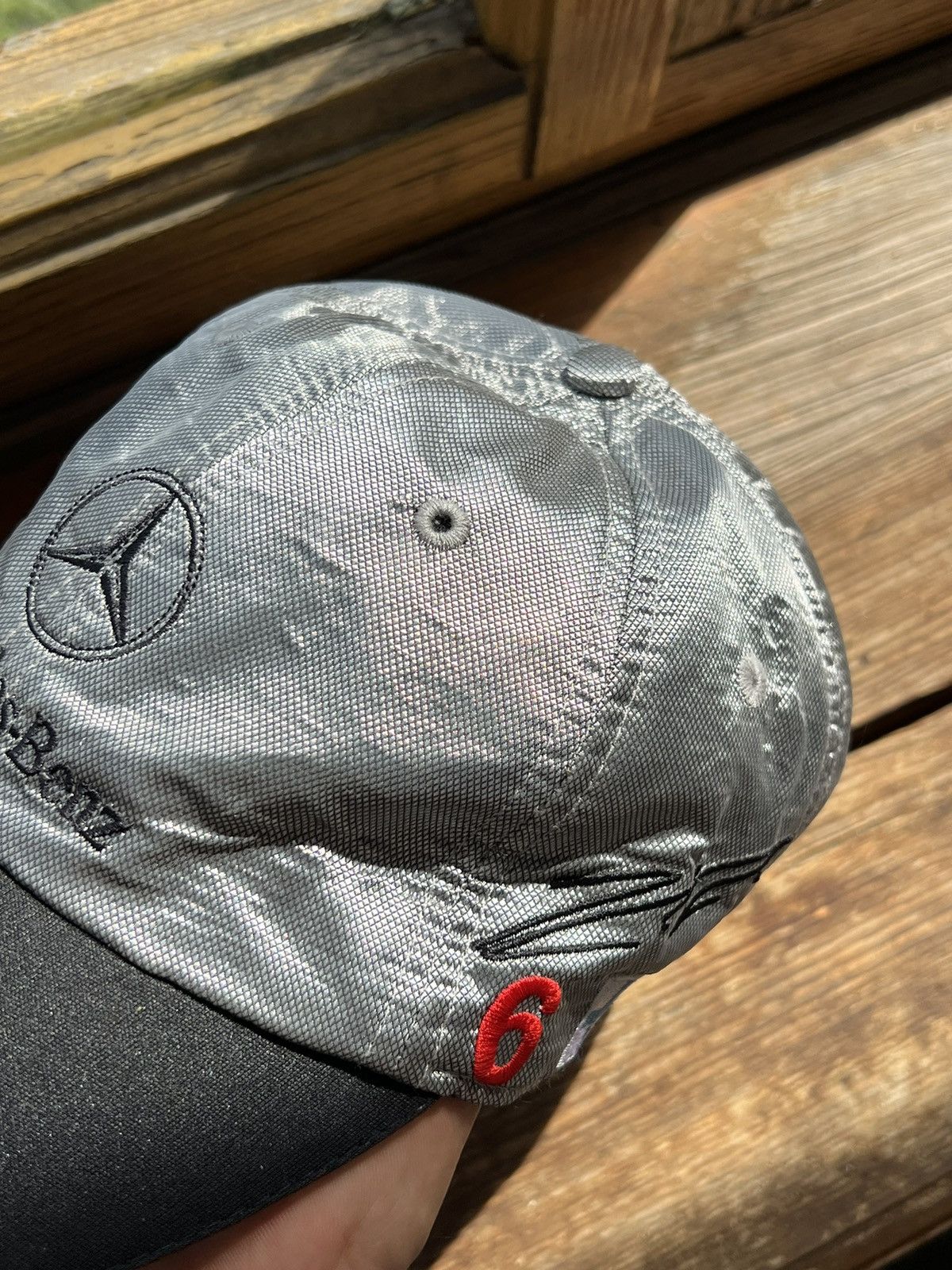Mercedes-Benz Mercedes Benz vintage silver cap Size ONE SIZE - 8 Thumbnail