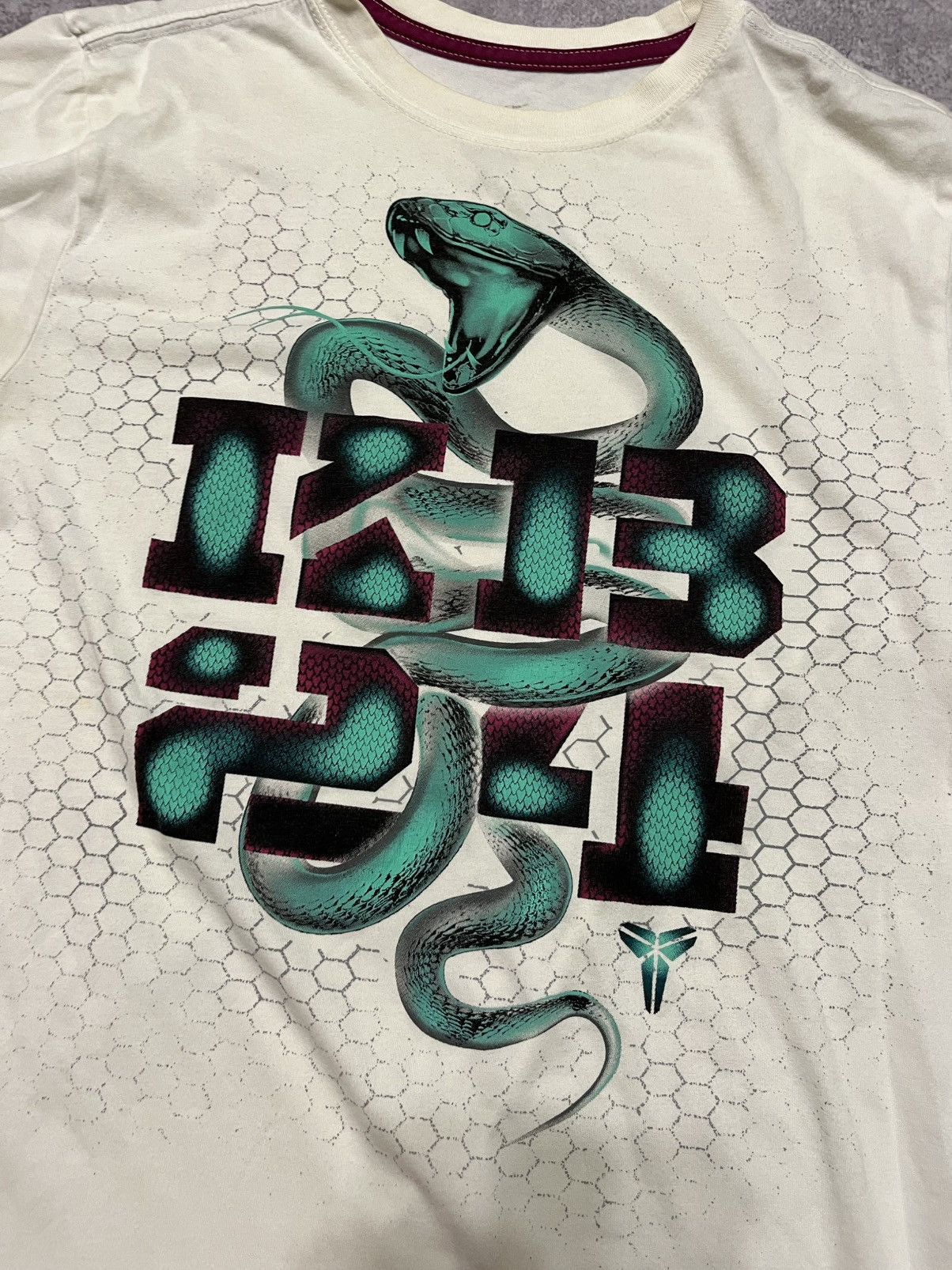 Nike Nike Kobe Bryant KB 24 3D snake print shirt Size US S / EU 44-46 / 1 - 2 Thumbnail