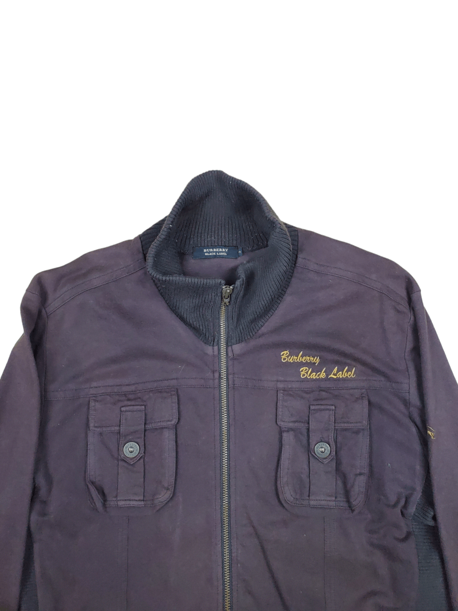 Burberry × Vintage Burberry Black Label Jacket Zipper Size US M / EU 48-50 / 2 - 7 Thumbnail