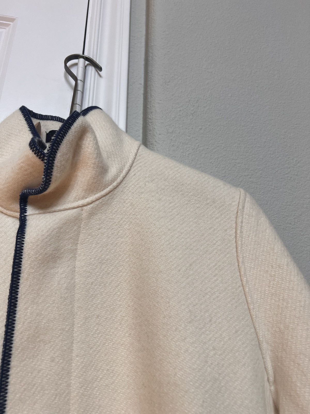 3MAN Wool blend blanket jacket white s/m (fits L-XL) Size US M / EU 48-50 / 2 - 2 Thumbnail