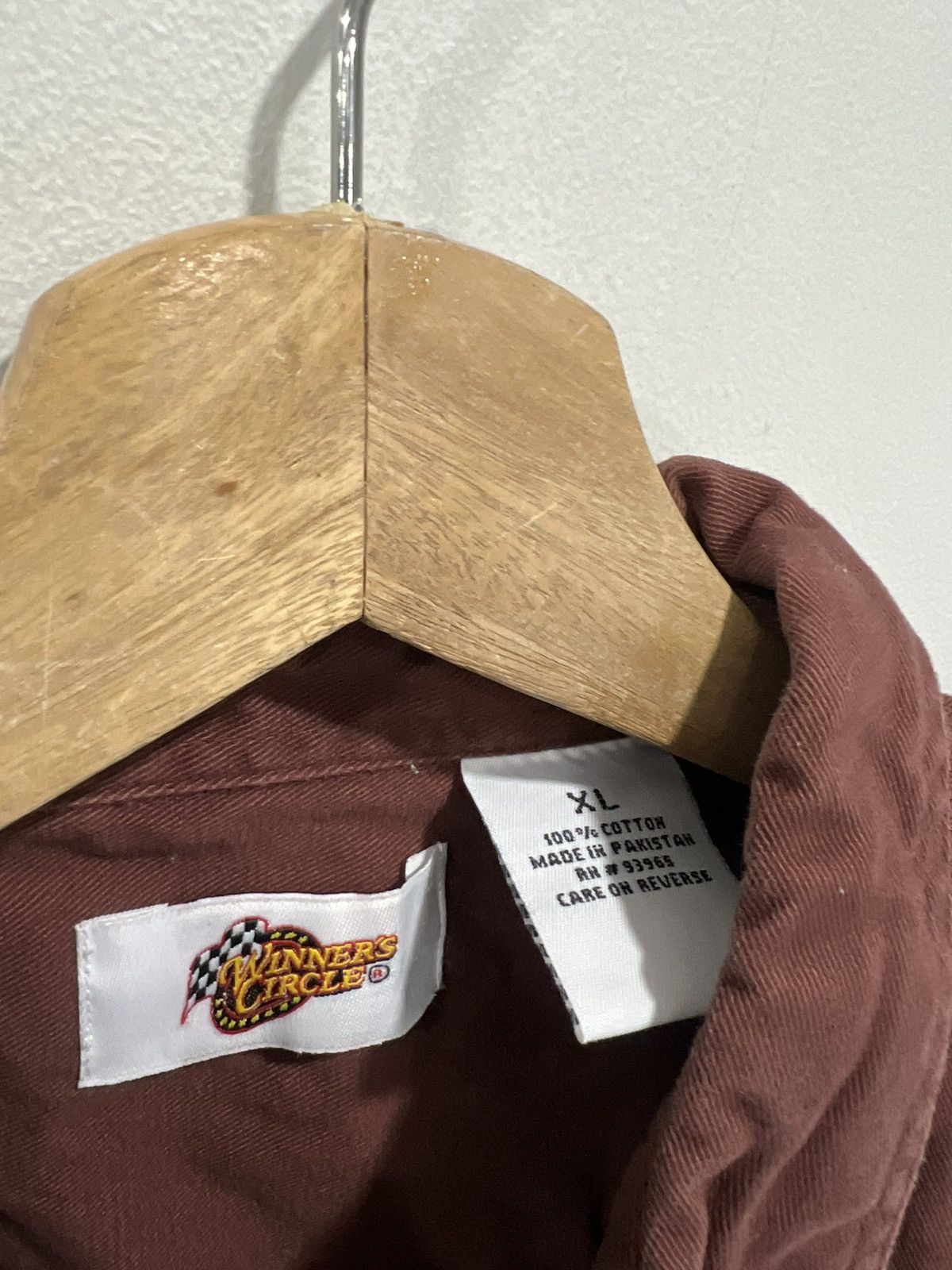 Vintage Vintage Ups Racing Button Up Shirt brown Size US XL / EU 56 / 4 - 4 Thumbnail