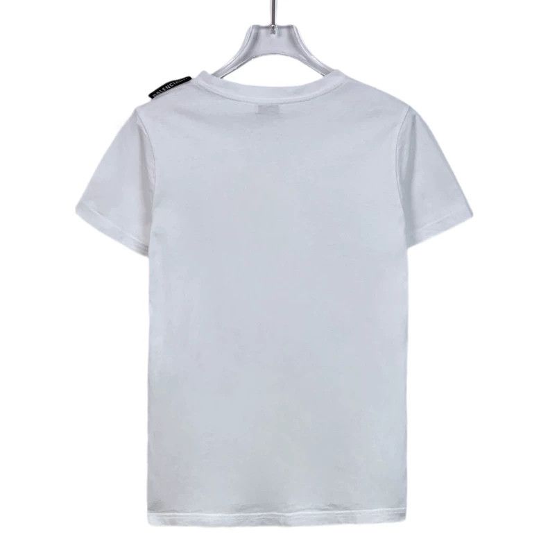 Balenciaga Balenciaga White Round Neck Short Sleeve T-shirt Size US S / EU 44-46 / 1 - 2 Thumbnail