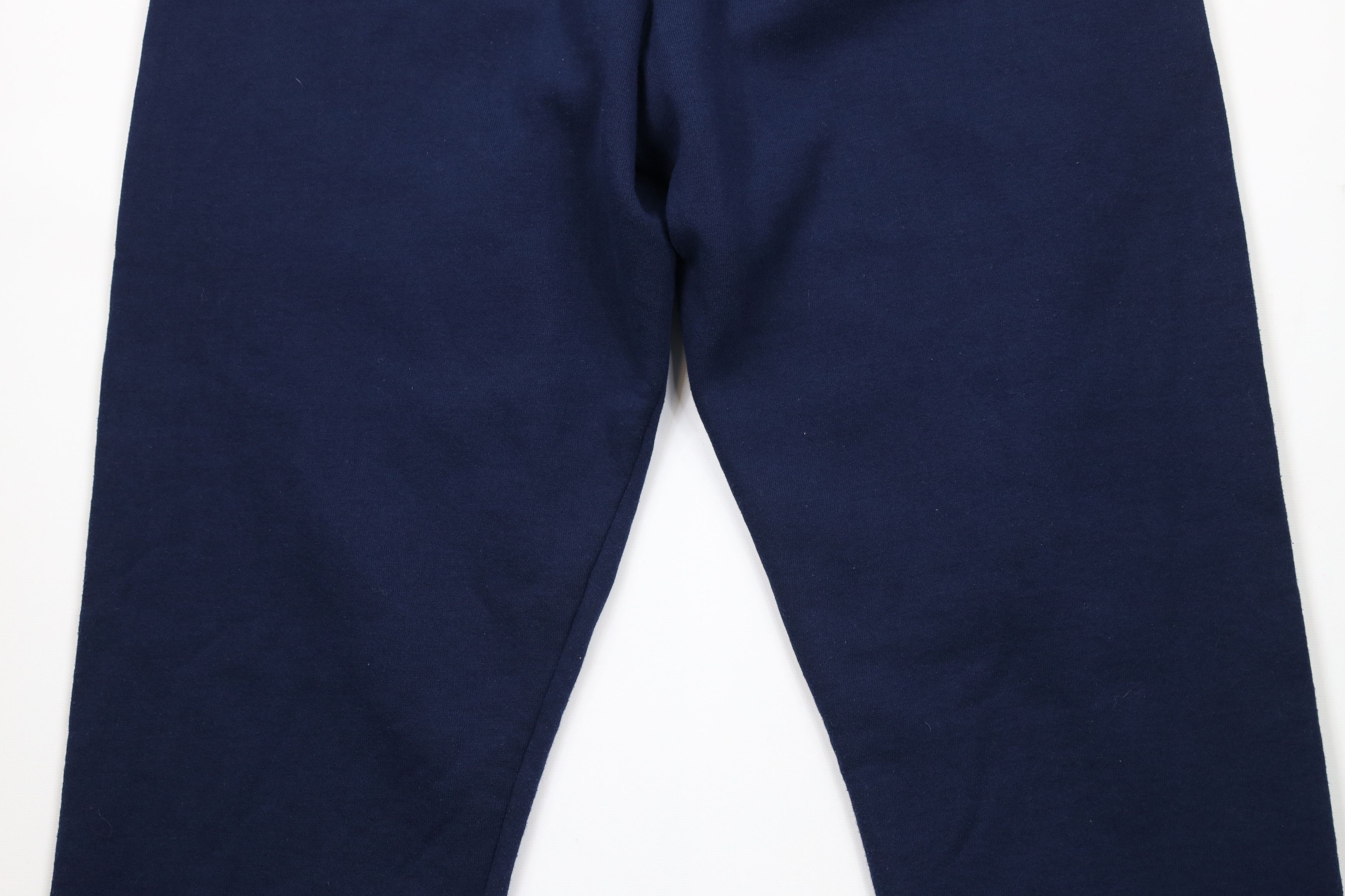 Russell Athletic × Vintage Vintage 90s Russell Athletic Sweatpants Pants Navy Blue USA Size US 36 / EU 52 - 10 Thumbnail