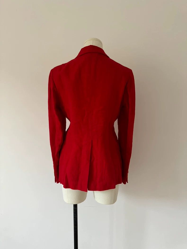 Comme des Garcons Comme des Garcons Red coat Size S / US 4 / IT 40 - 6 Thumbnail