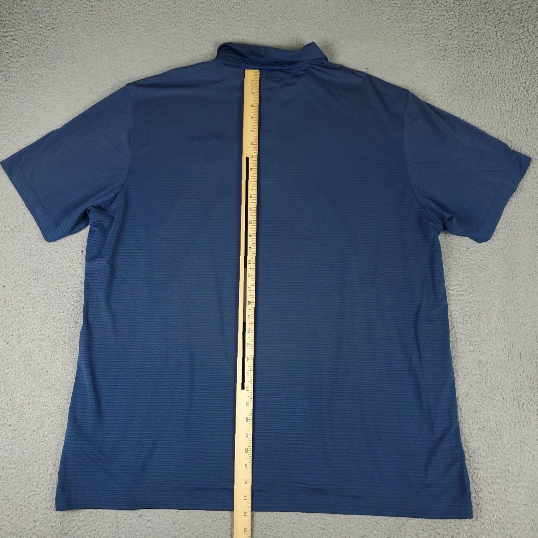 Adidas Adidas Polo Shirt Mens 2XL Blue Striped Golf Casual Short Sleeve Shirt Mens Blue Polo Adidas Striped Golf Casual 2XL Men Size US XXL / EU 58 / 5 - 5 Thumbnail