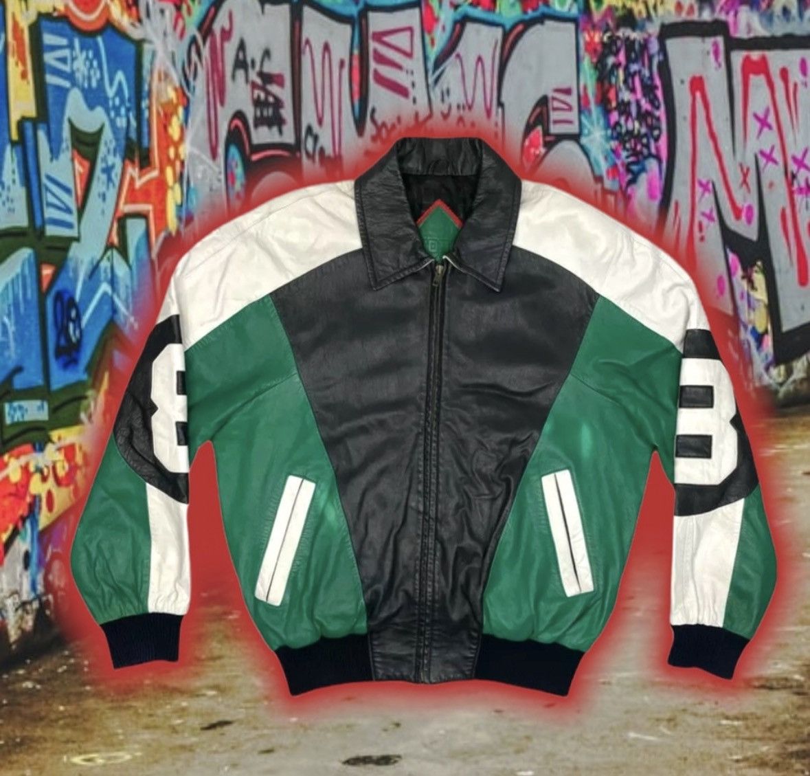 Michael Hoban 1990S MICHAEL HOBAN Vintage 🎱8-Ball JACKET 🧥 Size US M / EU 48-50 / 2 - 2 Thumbnail