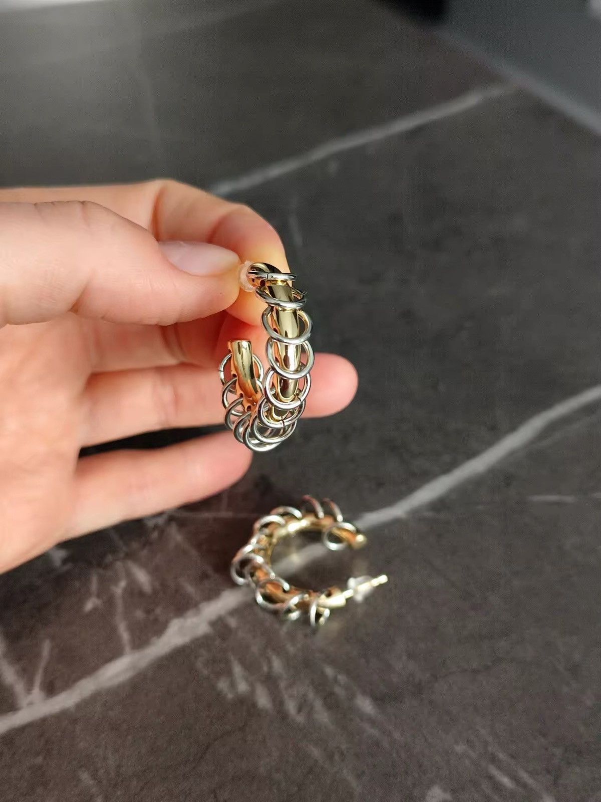 Japanese Brand × Vintage Tassel Ring earrings Size ONE SIZE - 3 Thumbnail