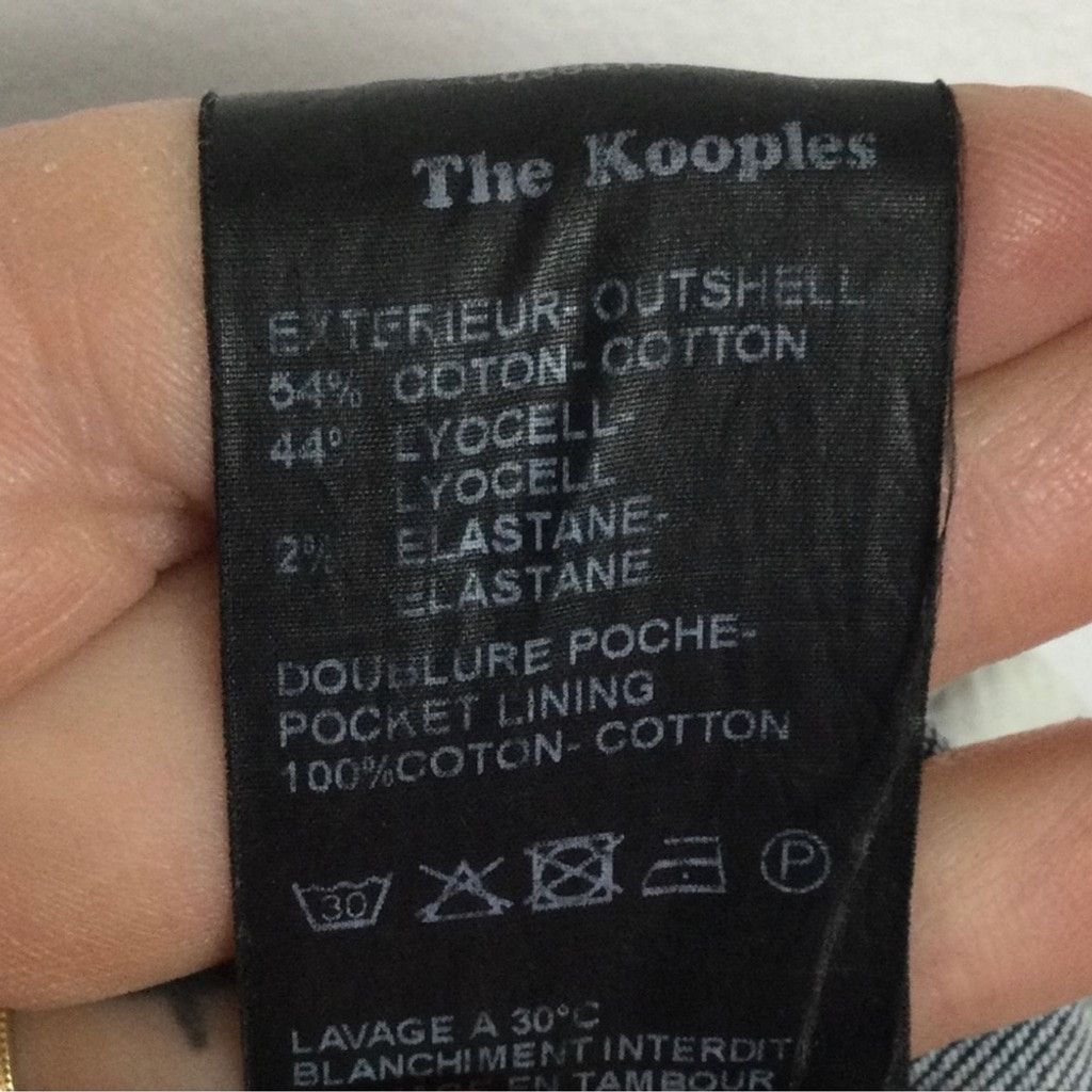 The Kooples The Kooples Short Fit Distressed Skinny Jeans SIZE 26 Size 26" / US 2 / IT 38 - 4 Thumbnail